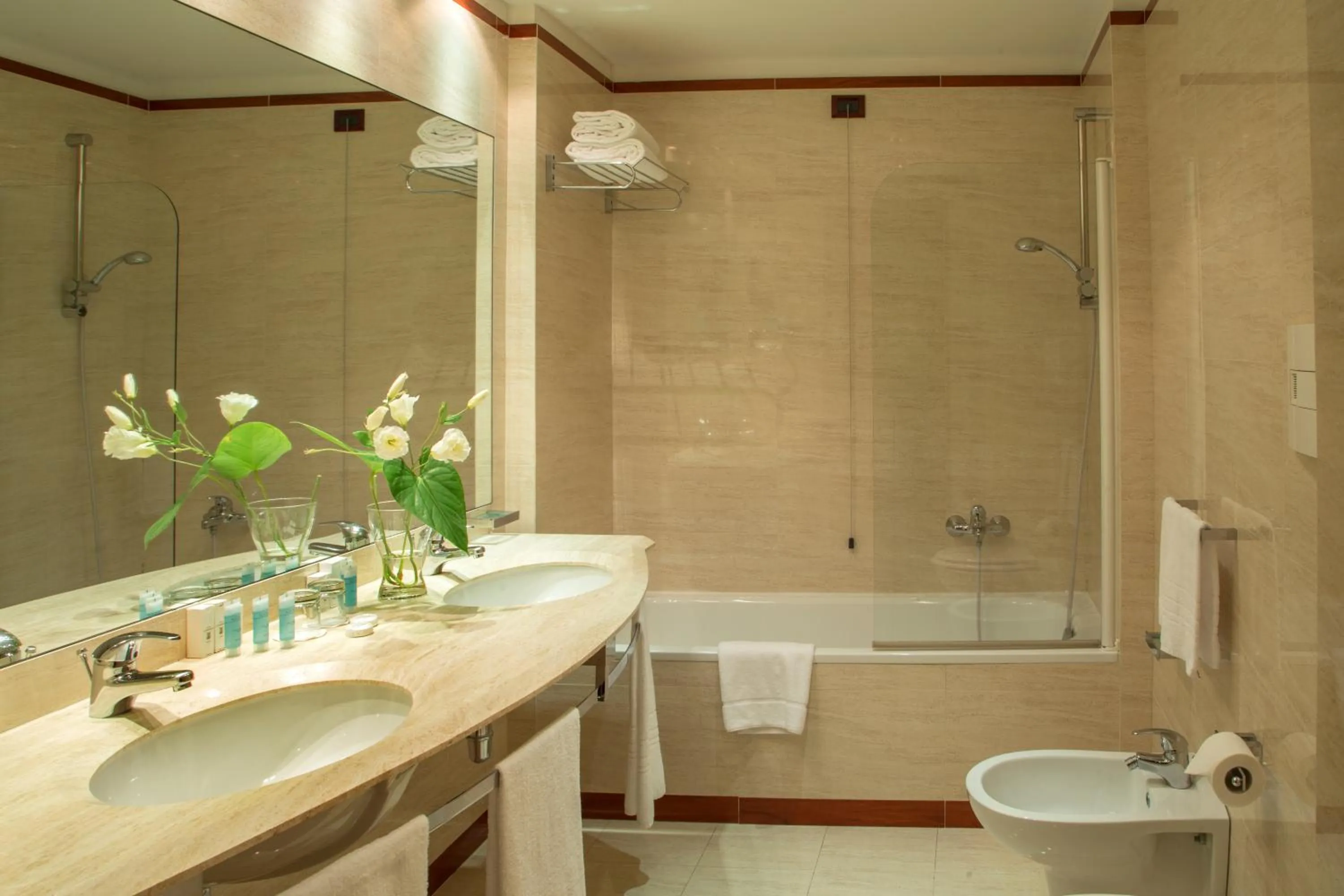 Bathroom in Hotel Capannelle Roma