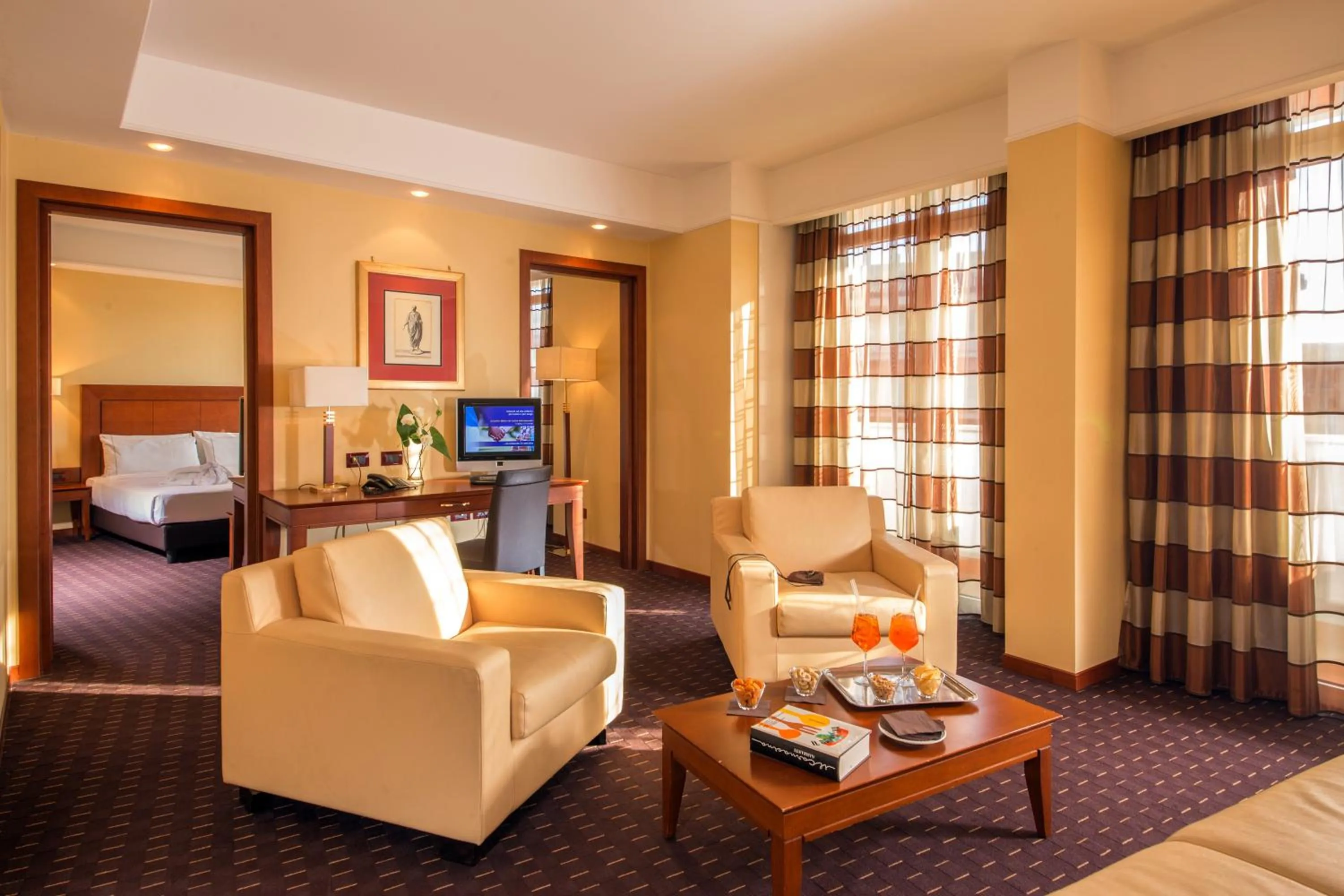 Photo of the whole room, Bed in Hotel Capannelle Roma