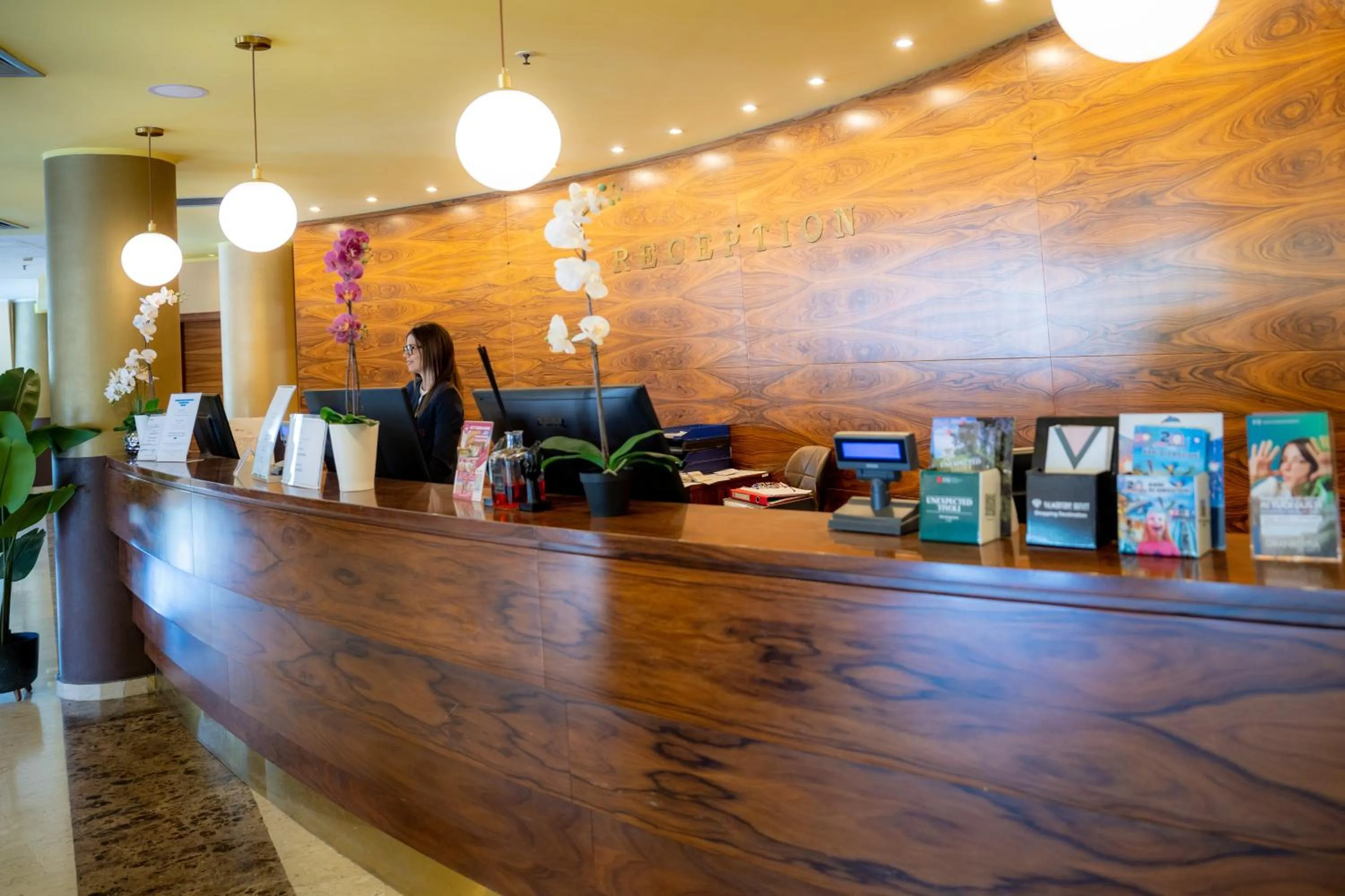 Lobby or reception in Hotel Capannelle Roma