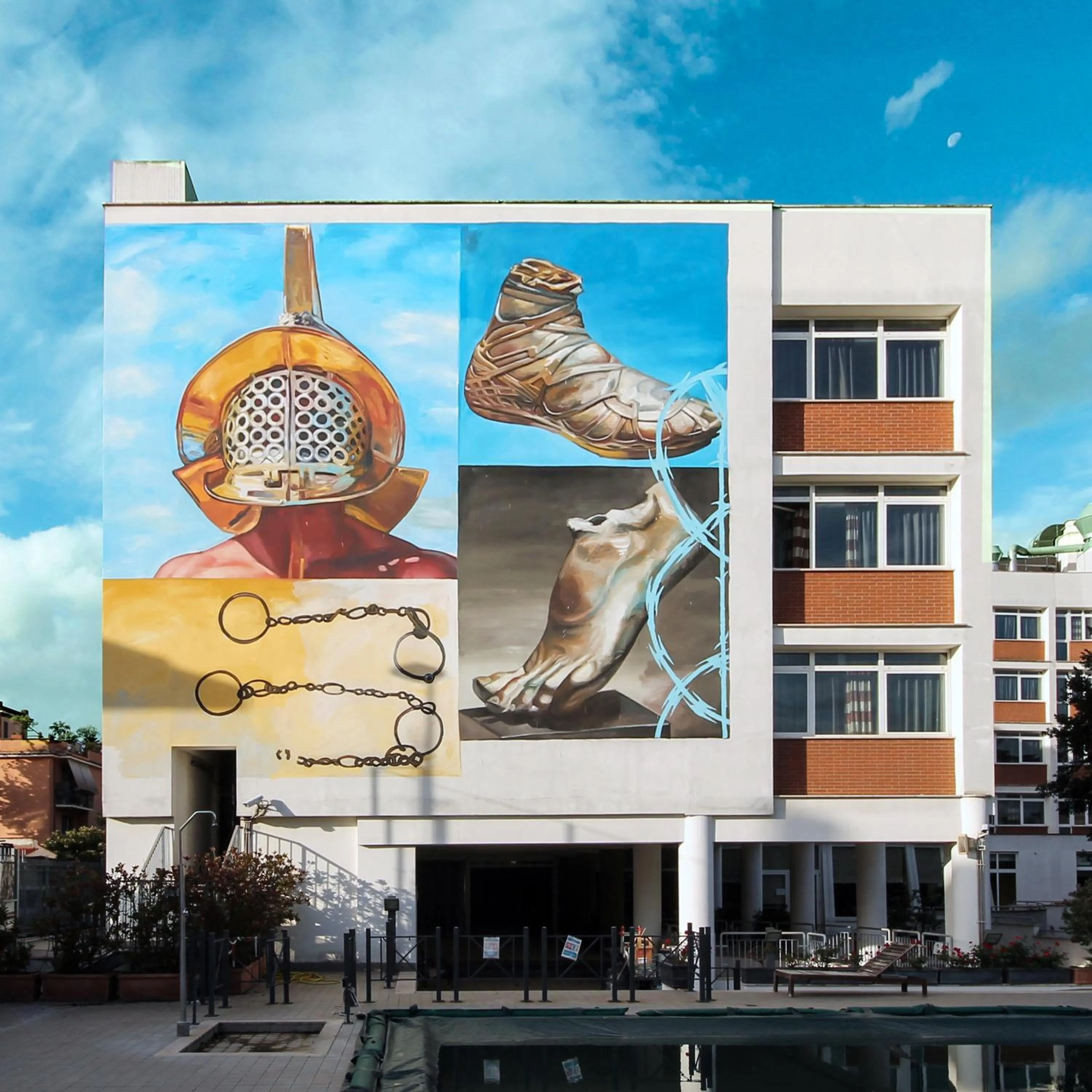 Property building in Hotel Capannelle Roma