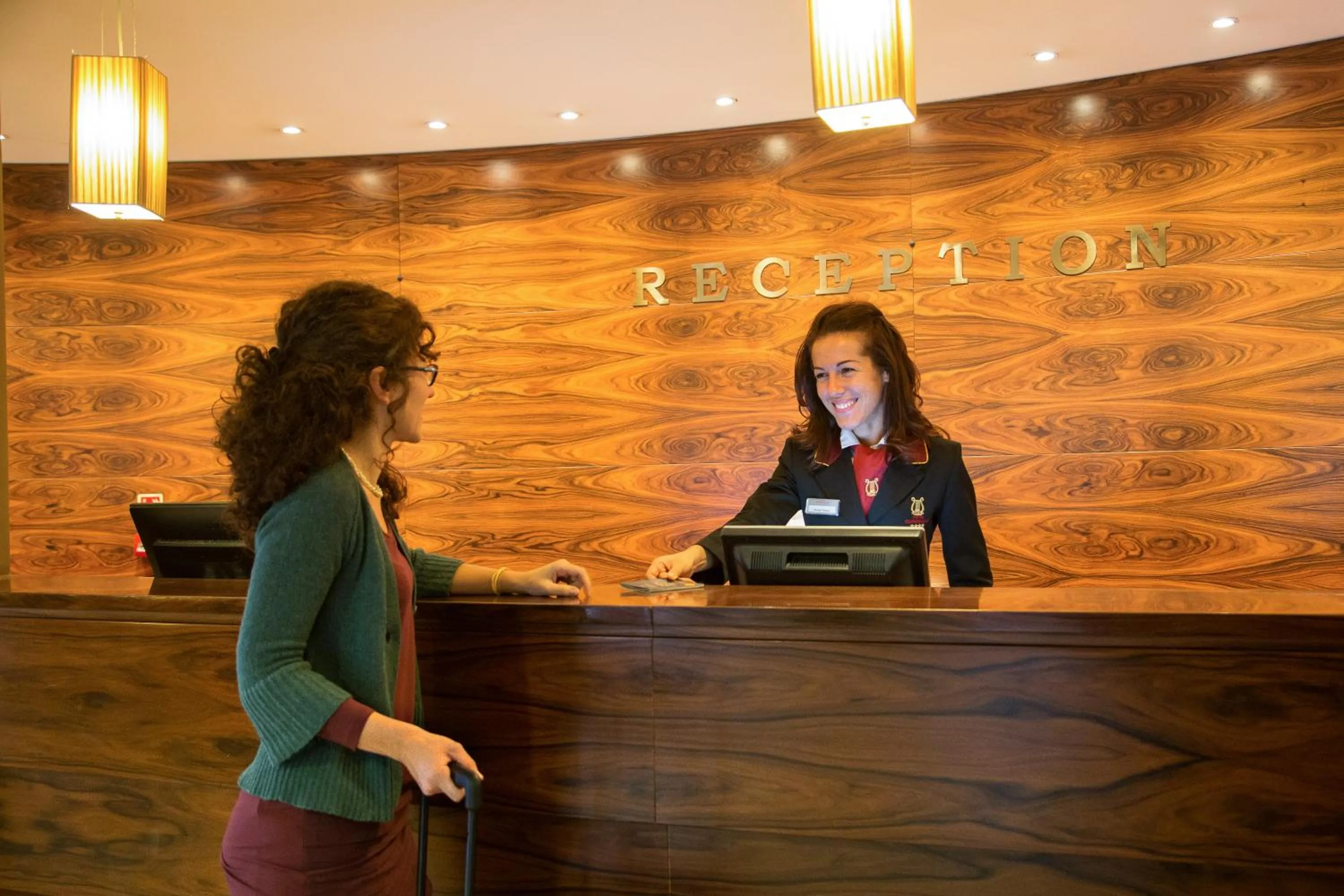Lobby or reception in Hotel Capannelle Roma