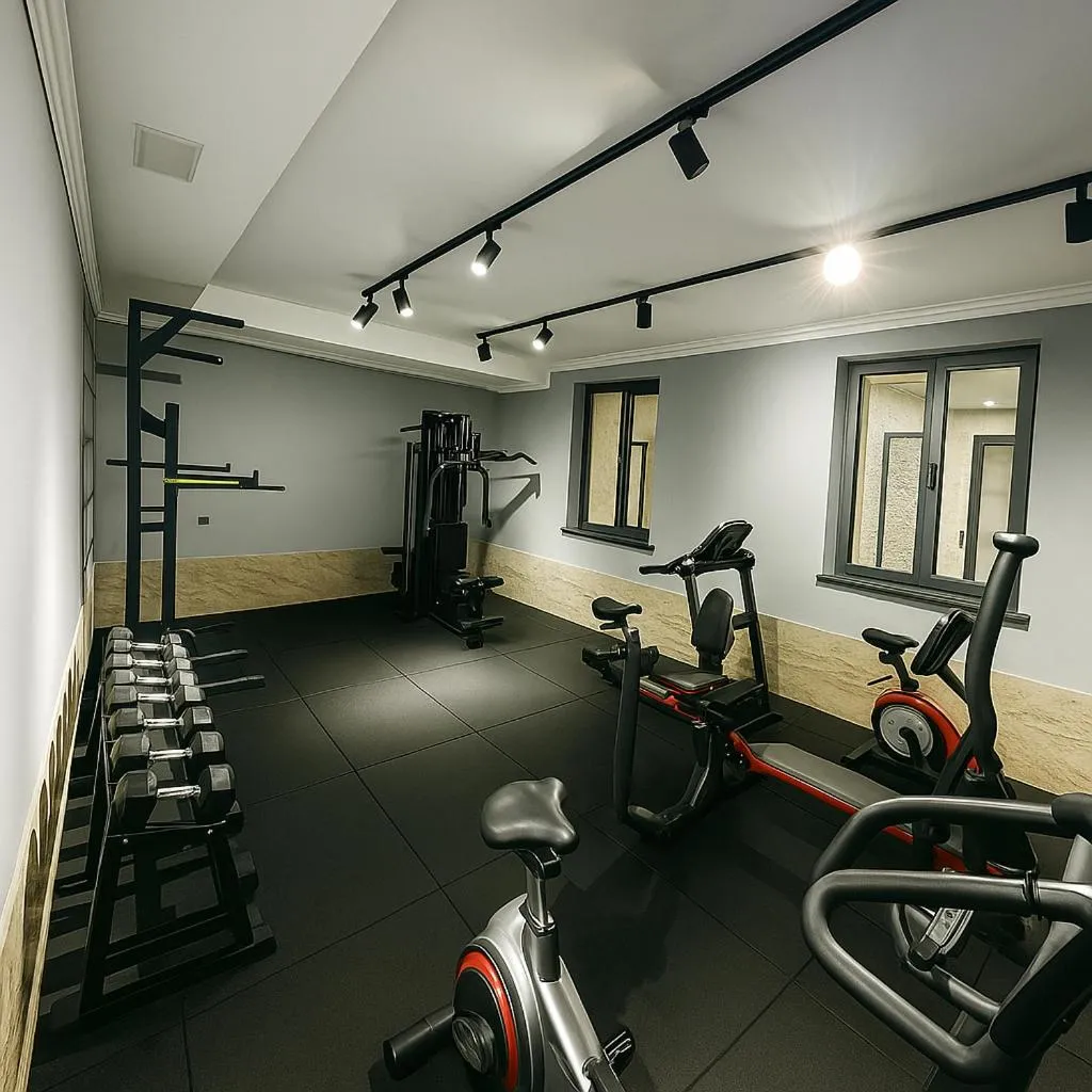 Fitness centre/facilities in Porto Bello Hotel