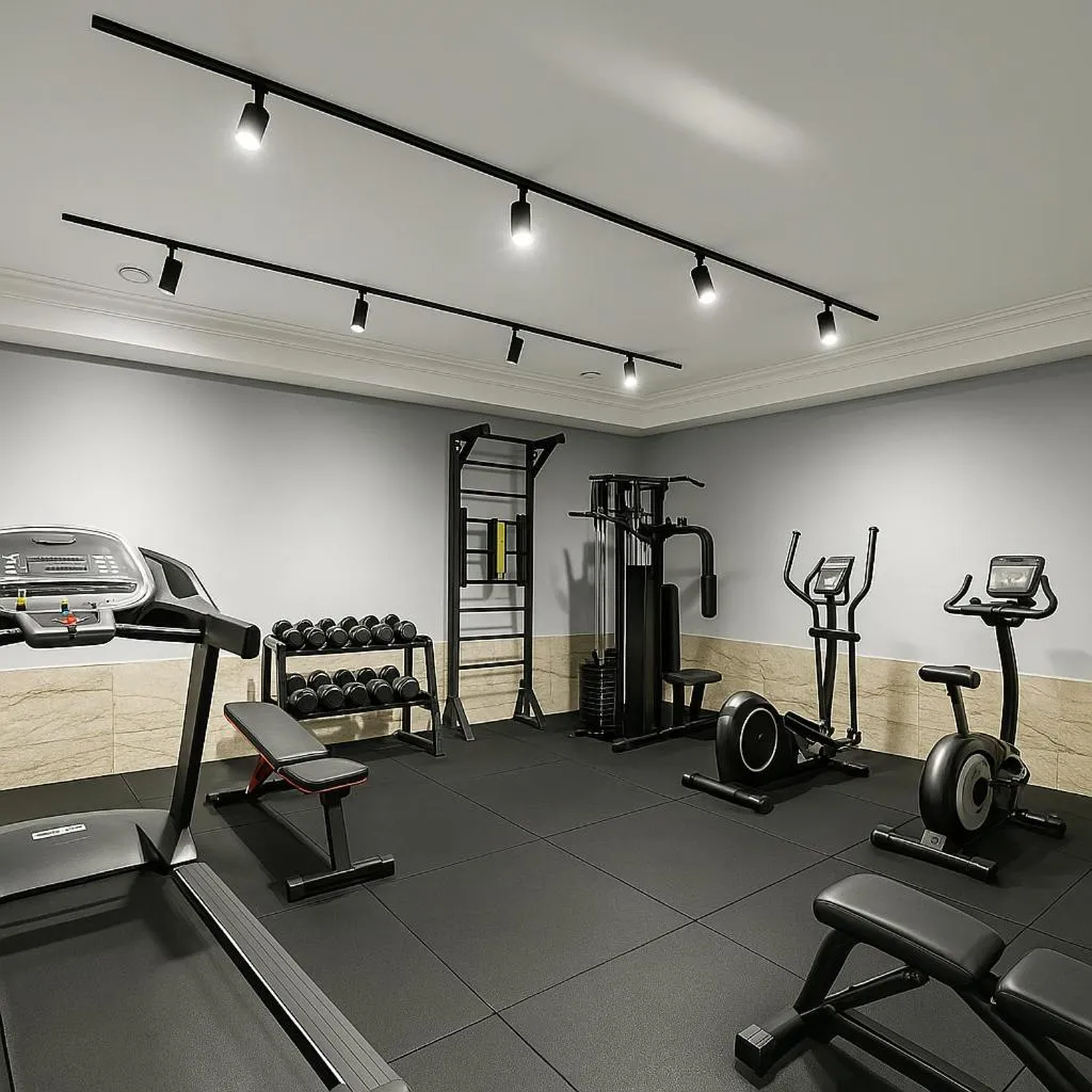 Fitness centre/facilities in Porto Bello Hotel