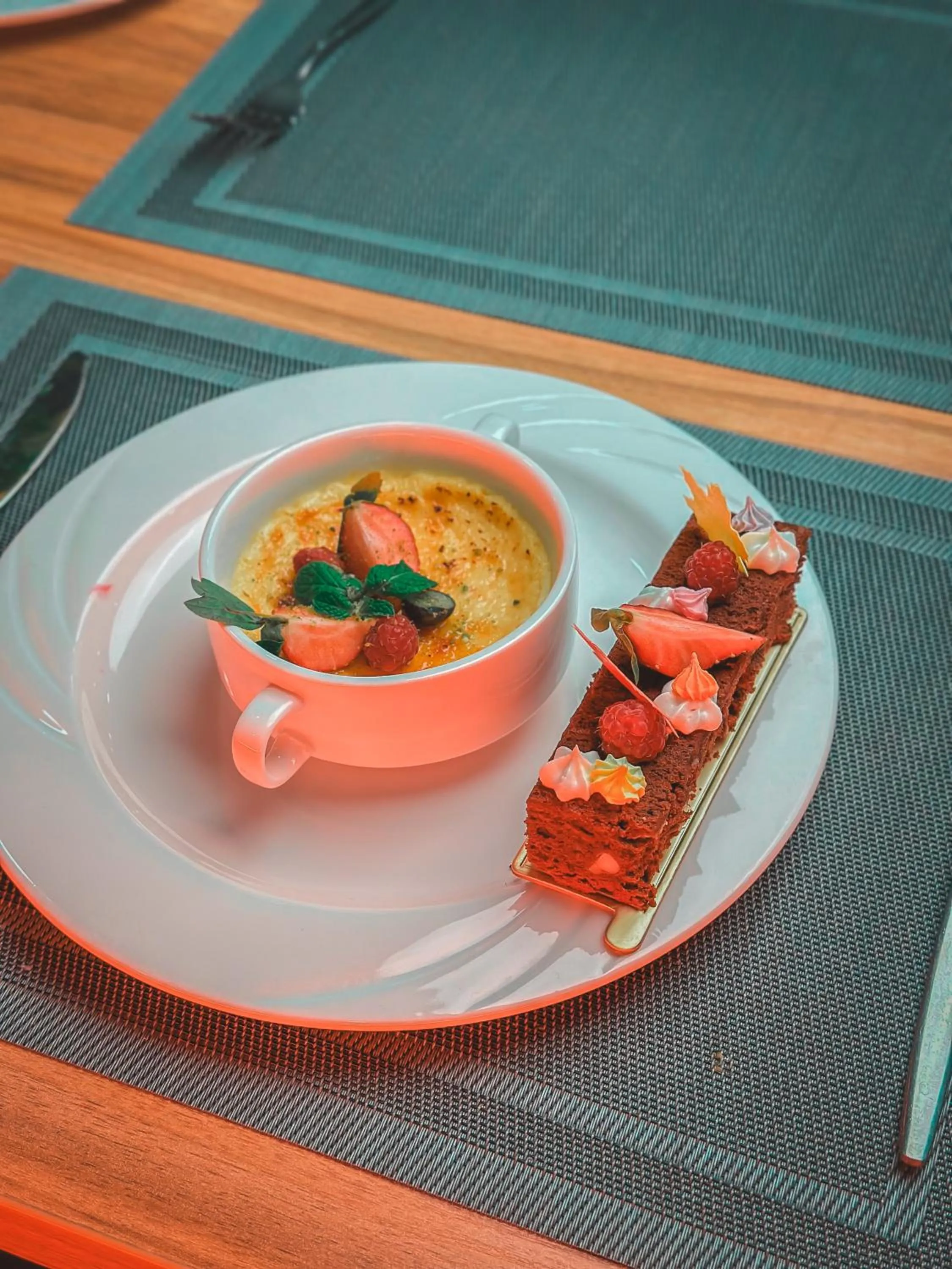 Food in Porto Bello Hotel