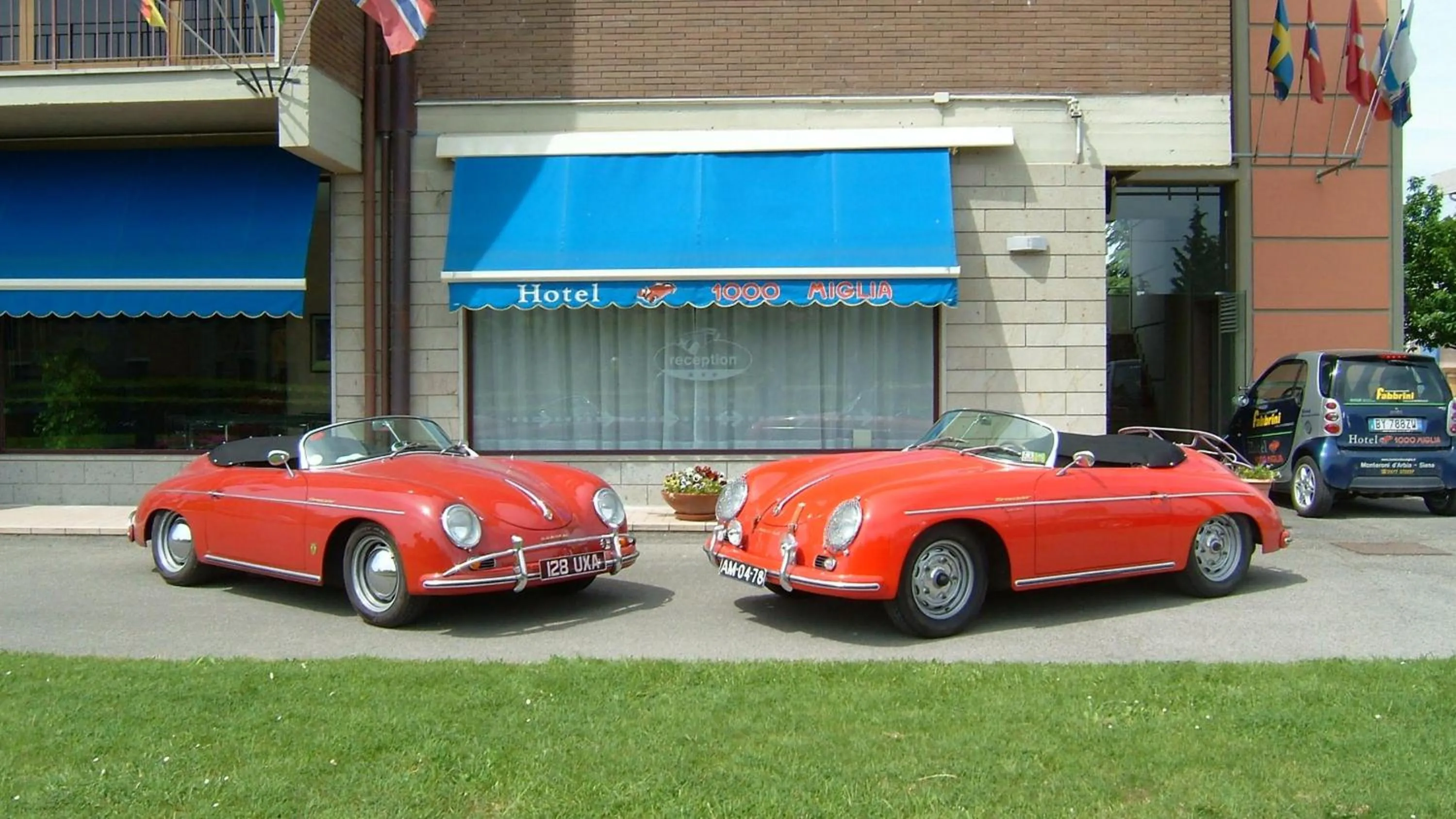 Facade/entrance in 1000 Miglia