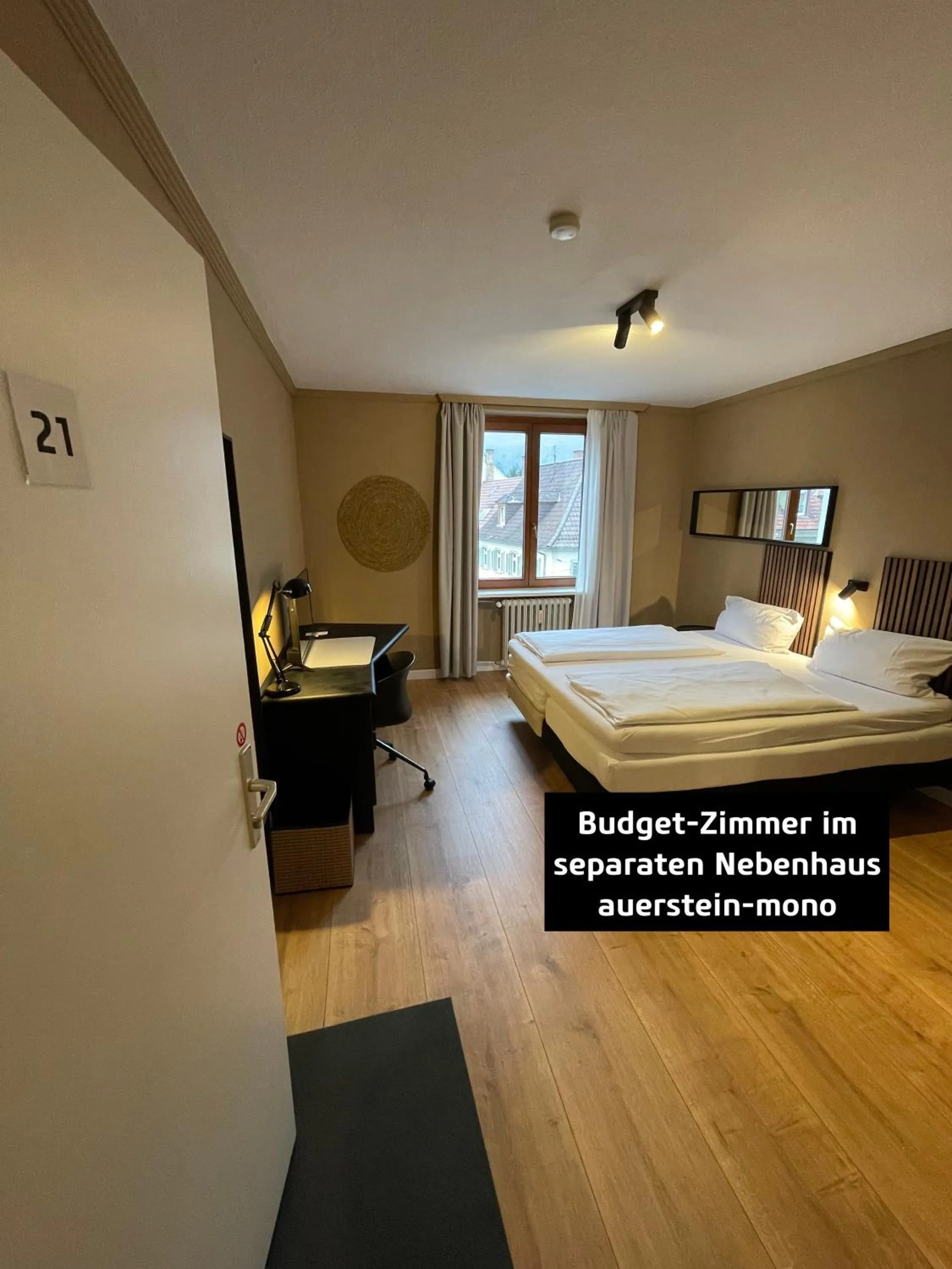 Bed in AUERSTEIN-Hotels auerstein & auerstein-mono