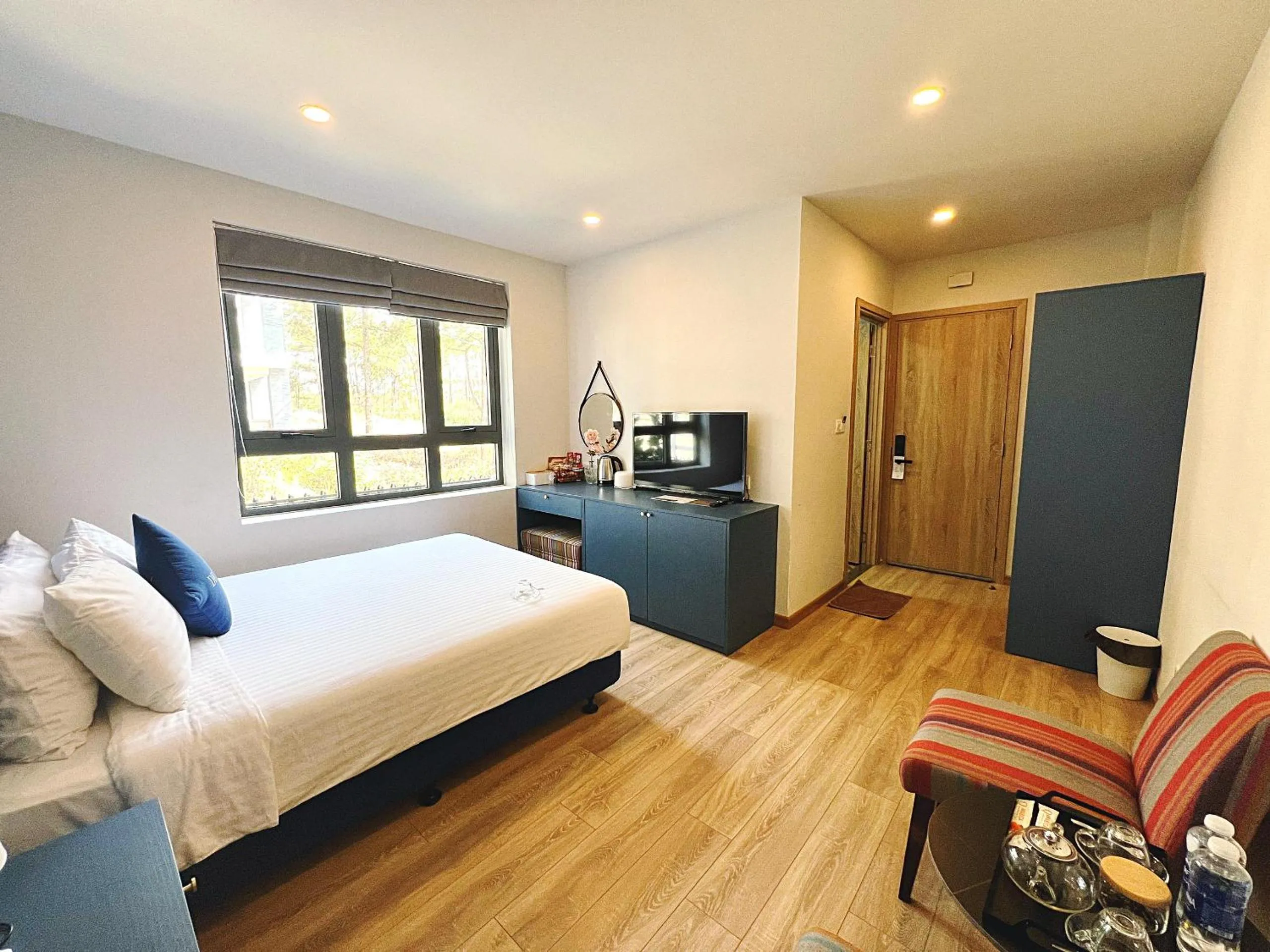 Bed in De La Sol Villa Dalat