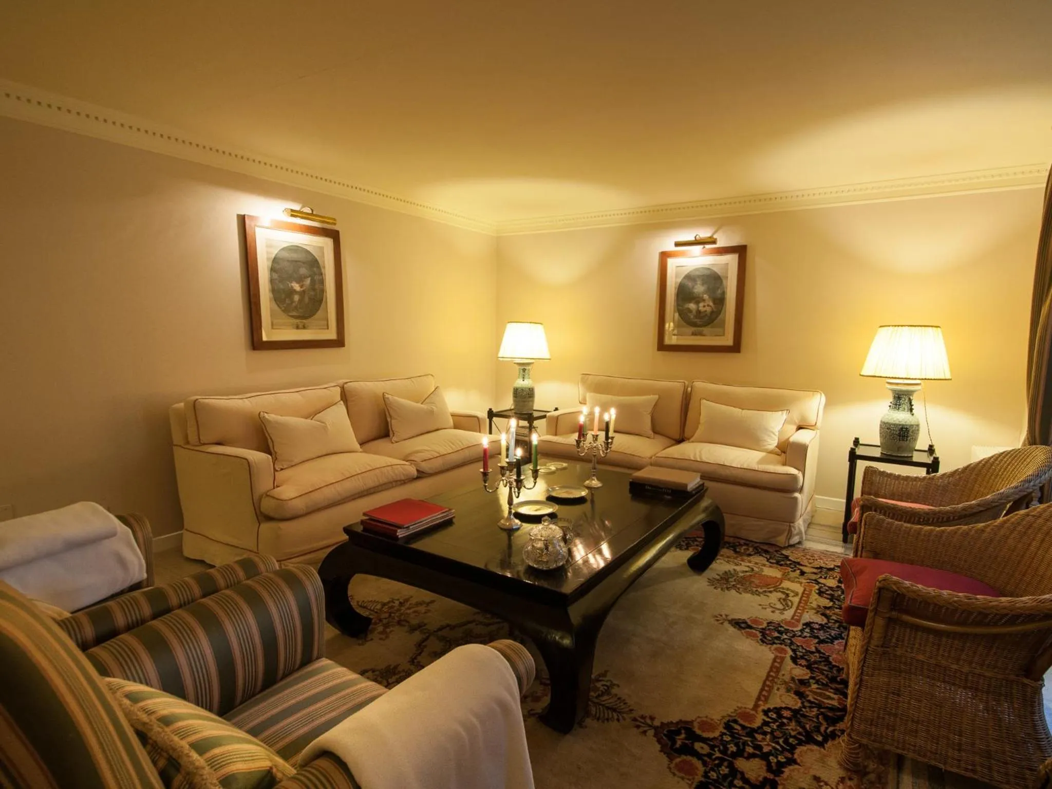 Communal lounge/ TV room in Villa Le Magnolie