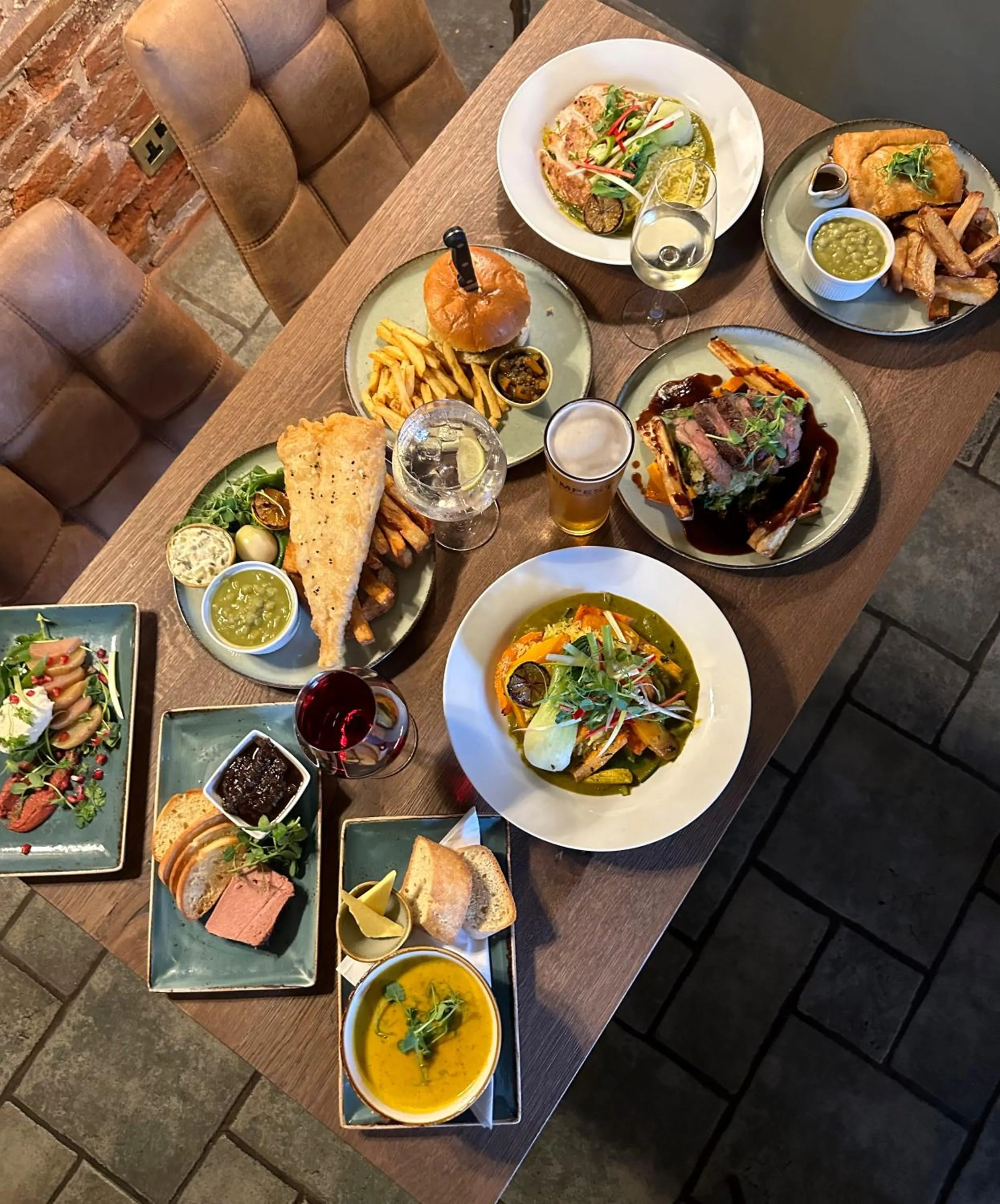 Food in The Red Lion Inn Alnmouth