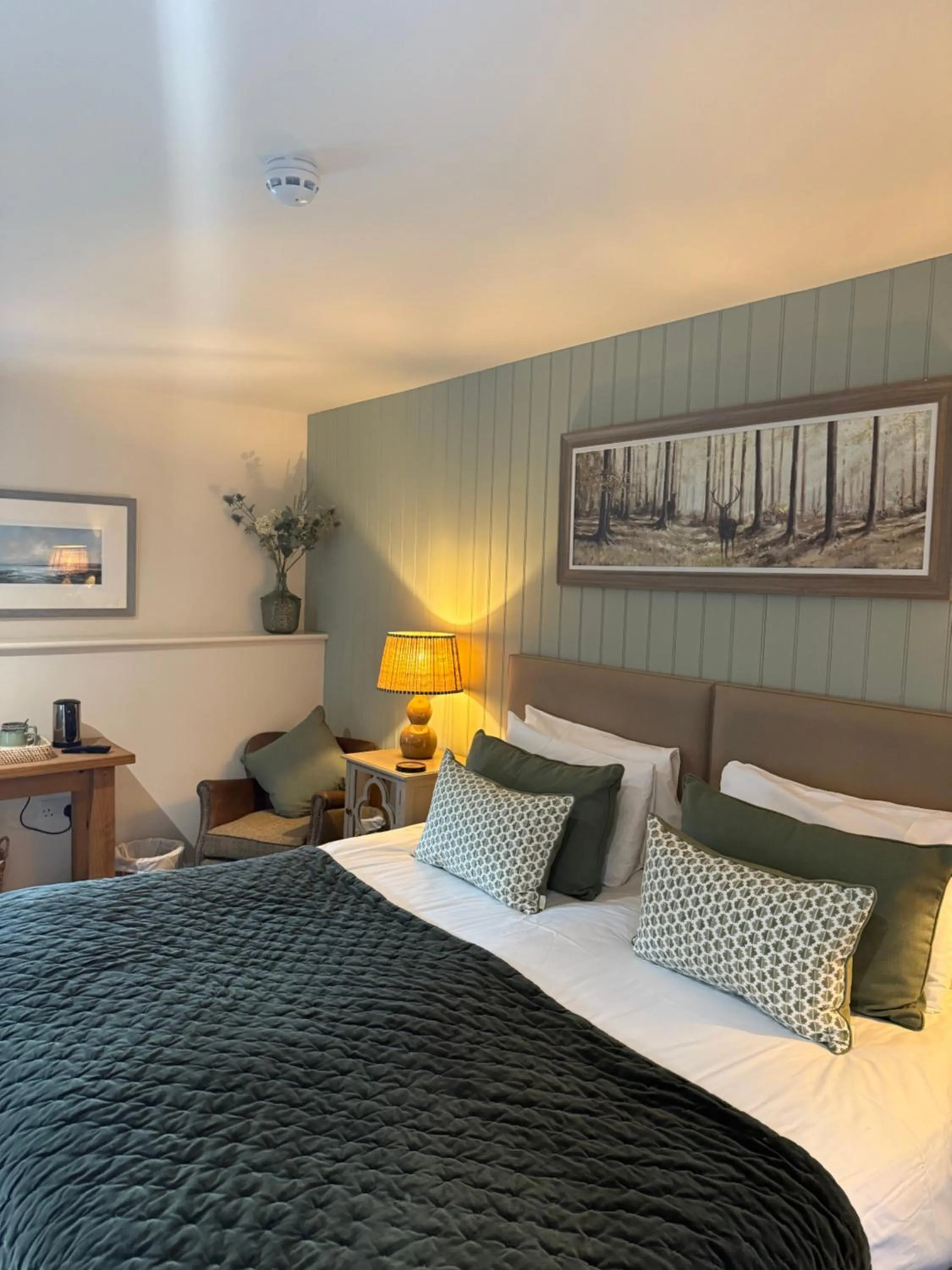 Bed in The Red Lion Inn Alnmouth