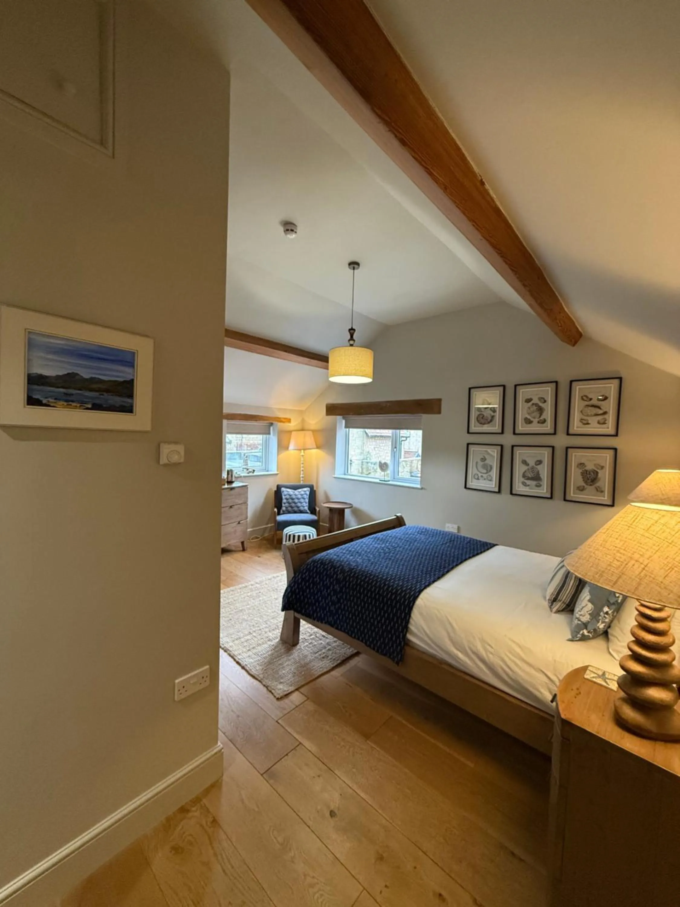 Bed in The Red Lion Inn Alnmouth