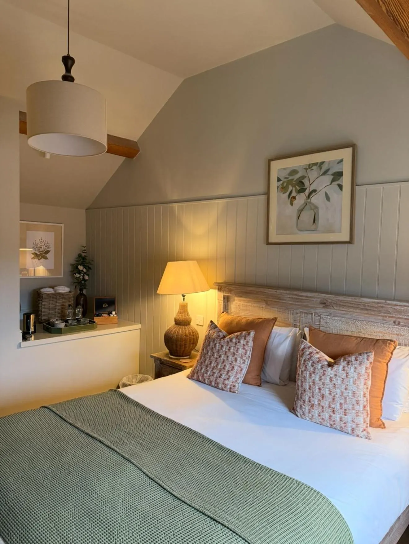 Bed in The Red Lion Inn Alnmouth