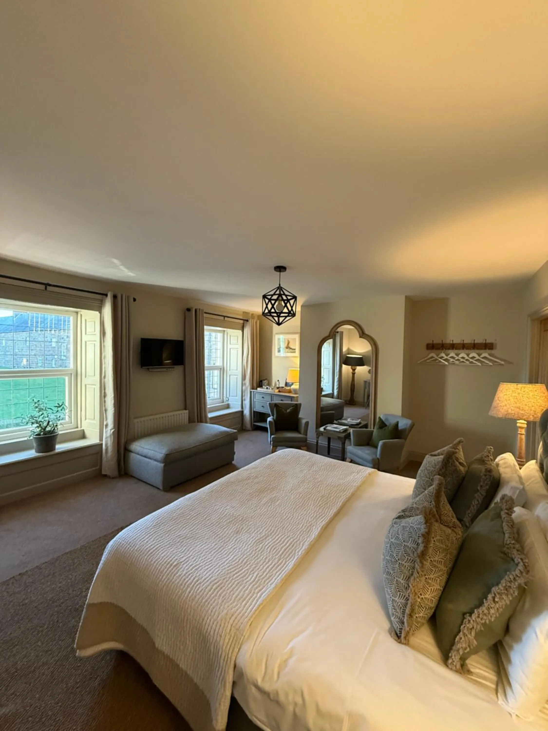 Bed in The Red Lion Inn Alnmouth