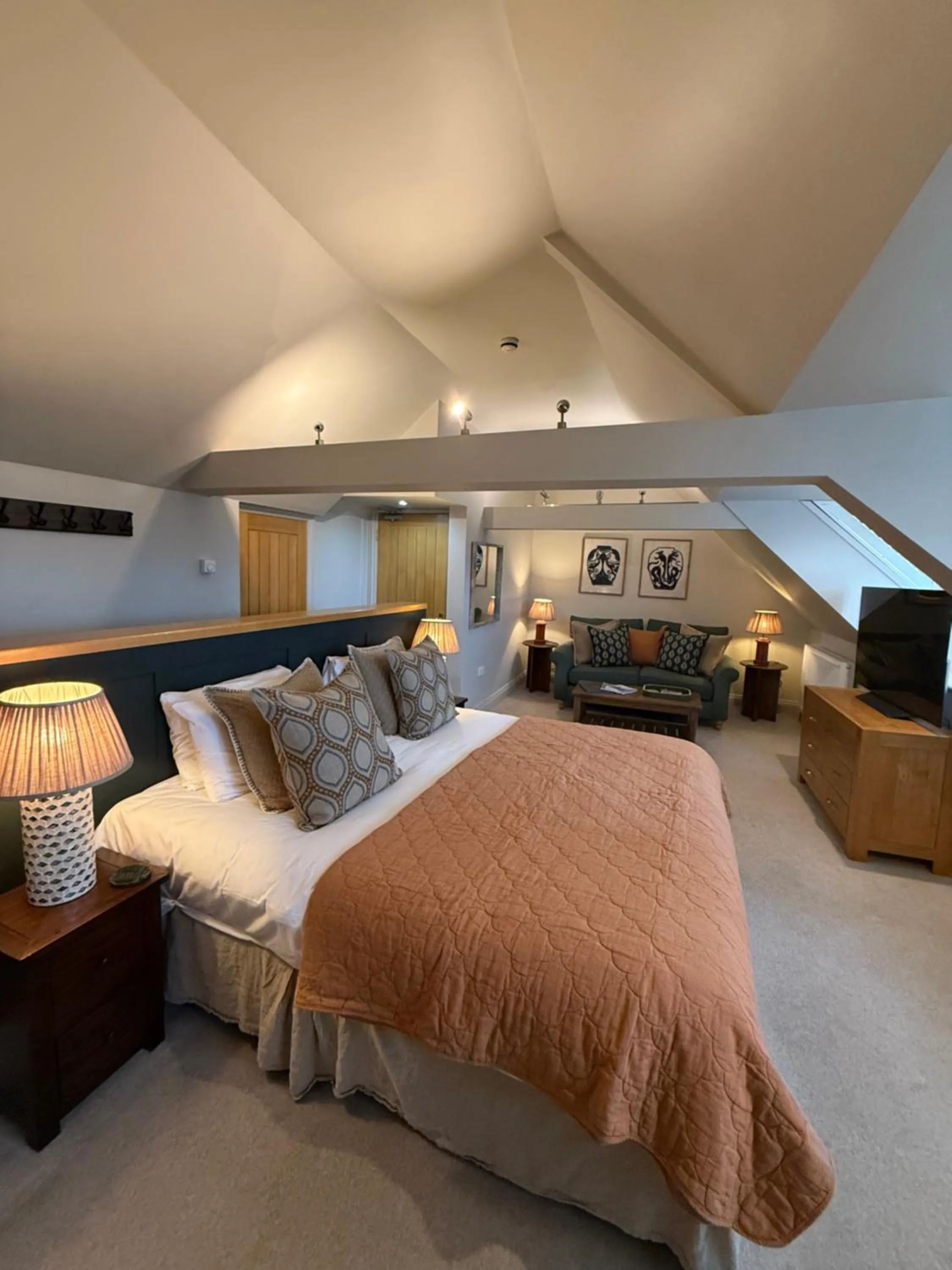 Bed in The Red Lion Inn Alnmouth