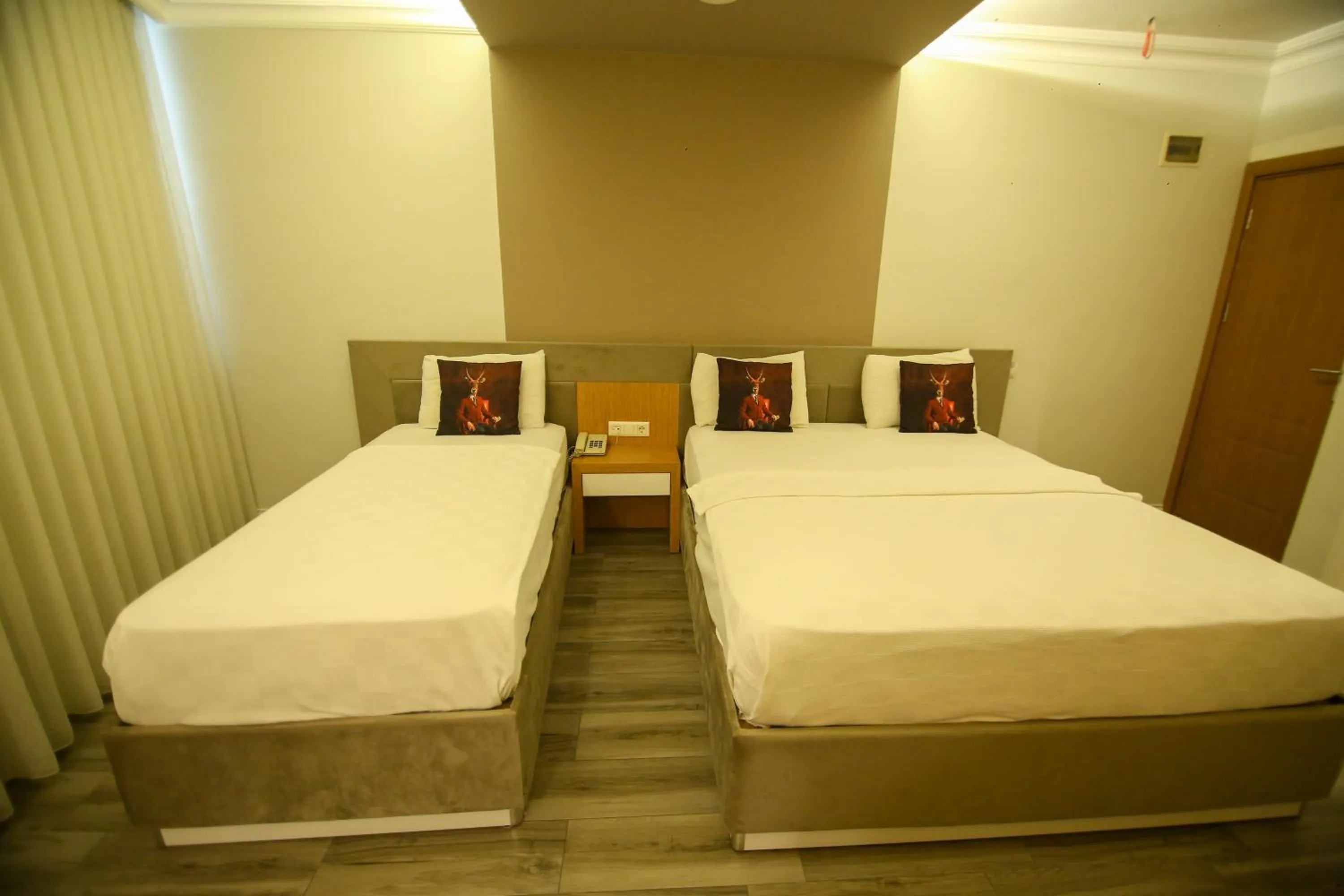 Photo of the whole room, Bed in ÇEVİK PALACE HOTEL