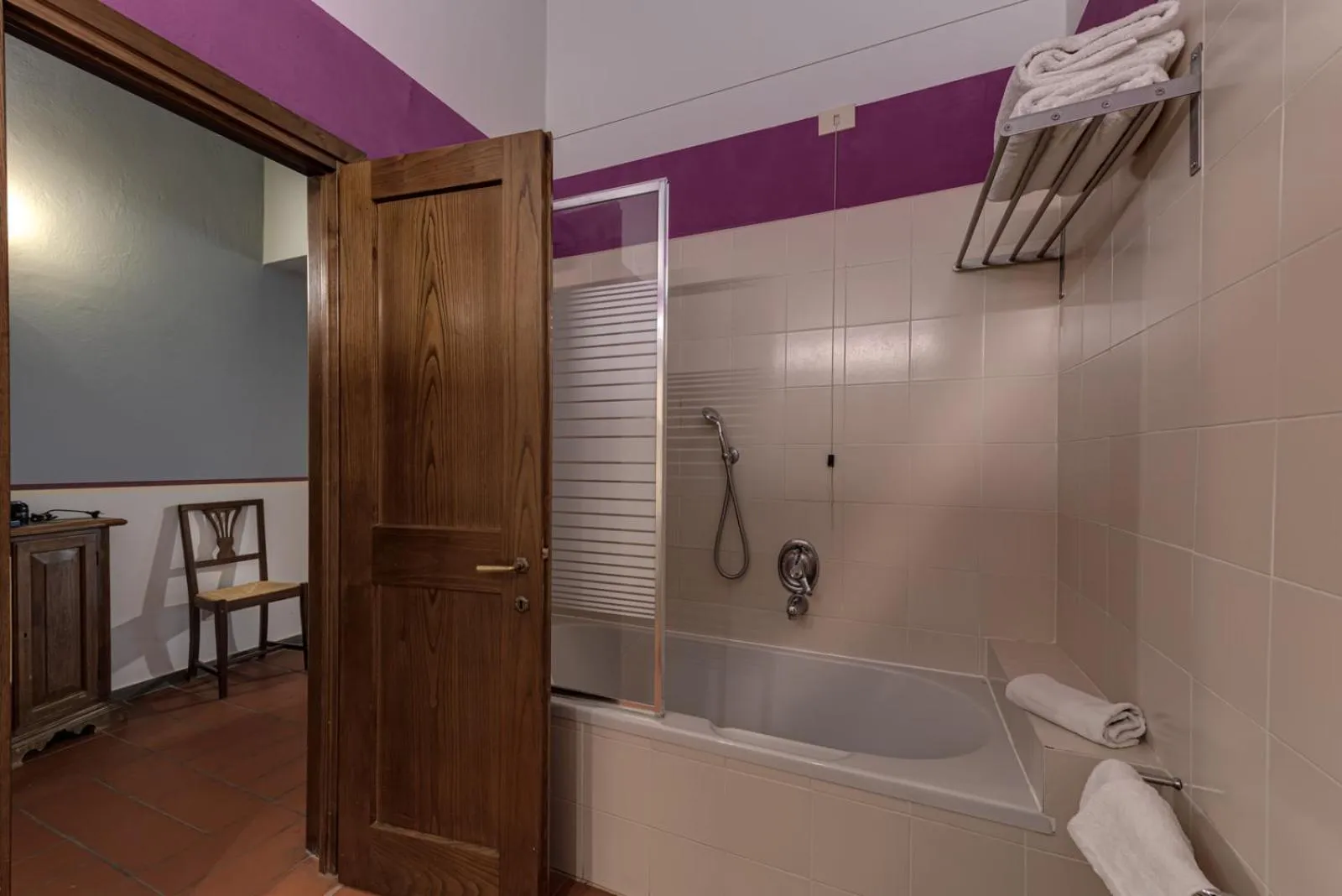 Shower in Tenuta Il Corno Agriturismo