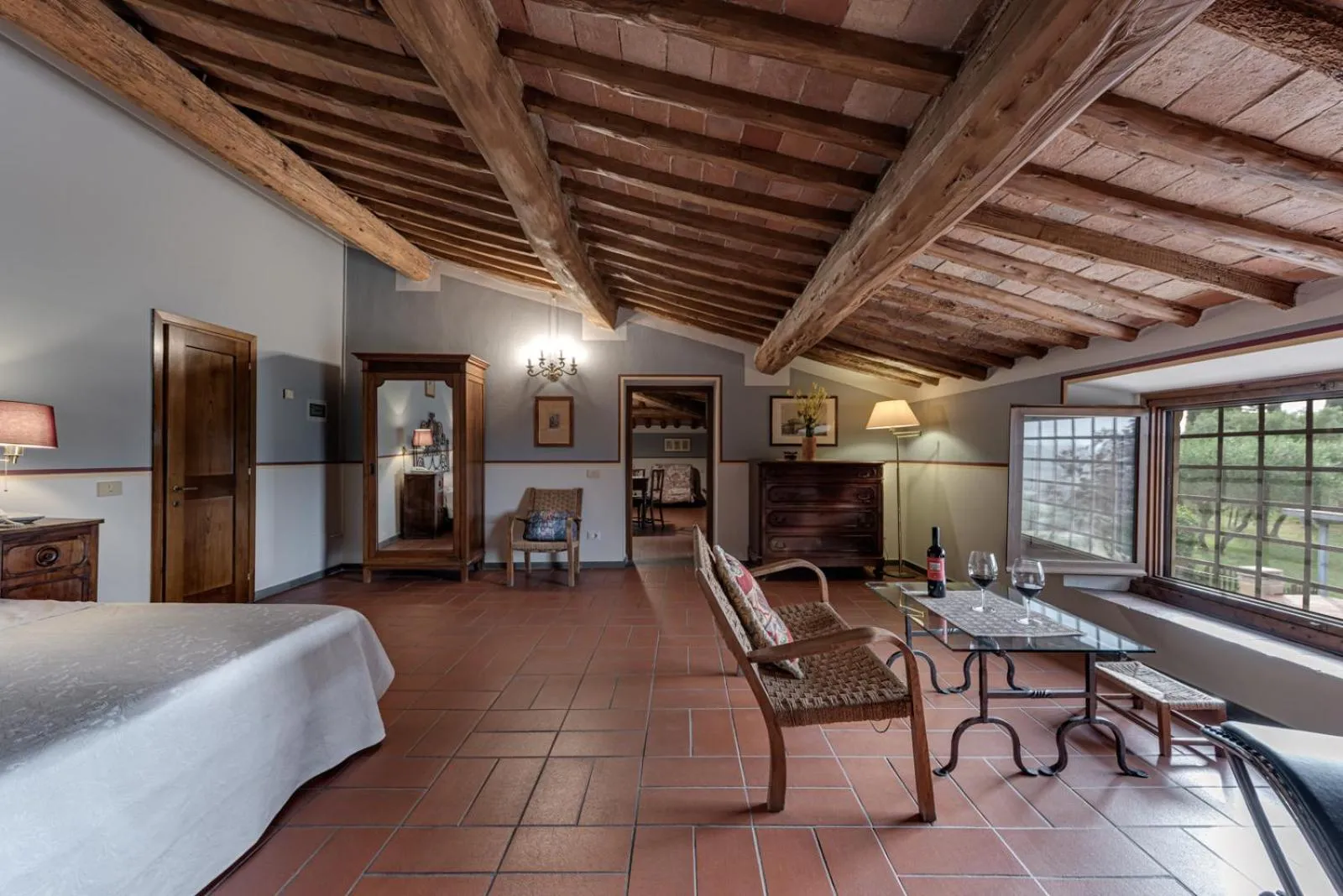 Photo of the whole room in Tenuta Il Corno Agriturismo