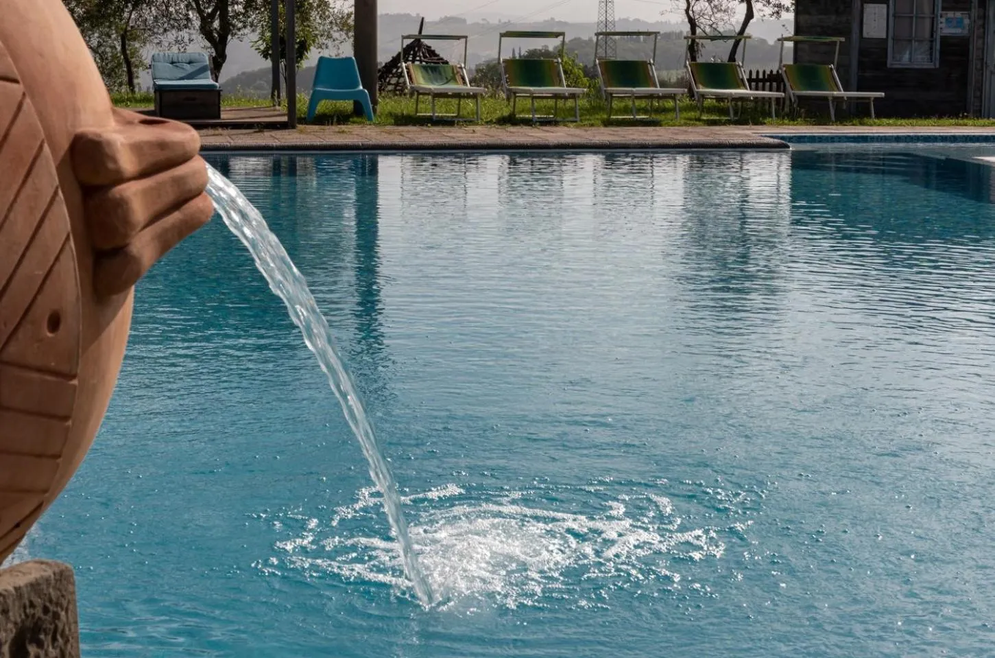 Swimming pool in Tenuta Il Corno Agriturismo