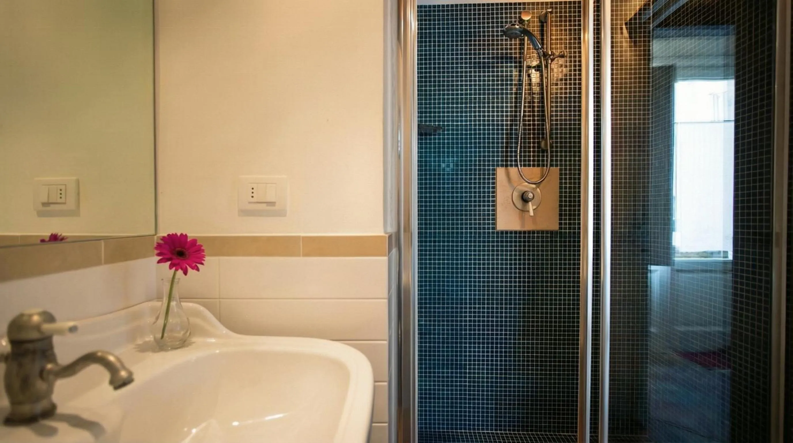 Shower in Hotel San Giorgio