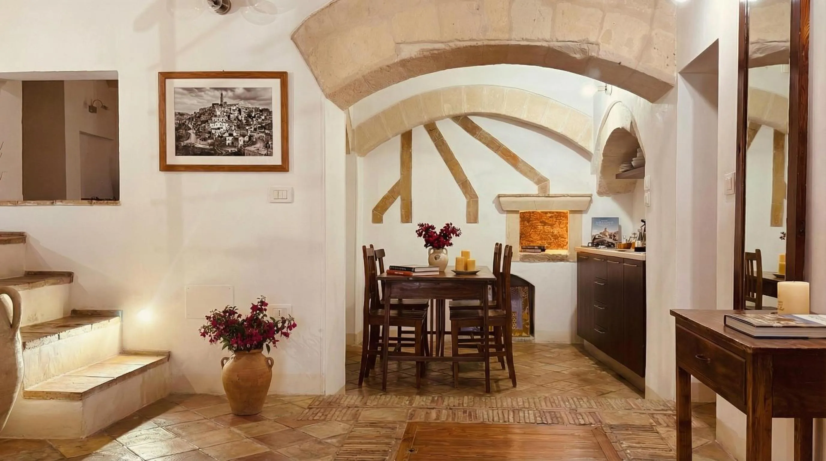 Kitchen or kitchenette in Hotel San Giorgio