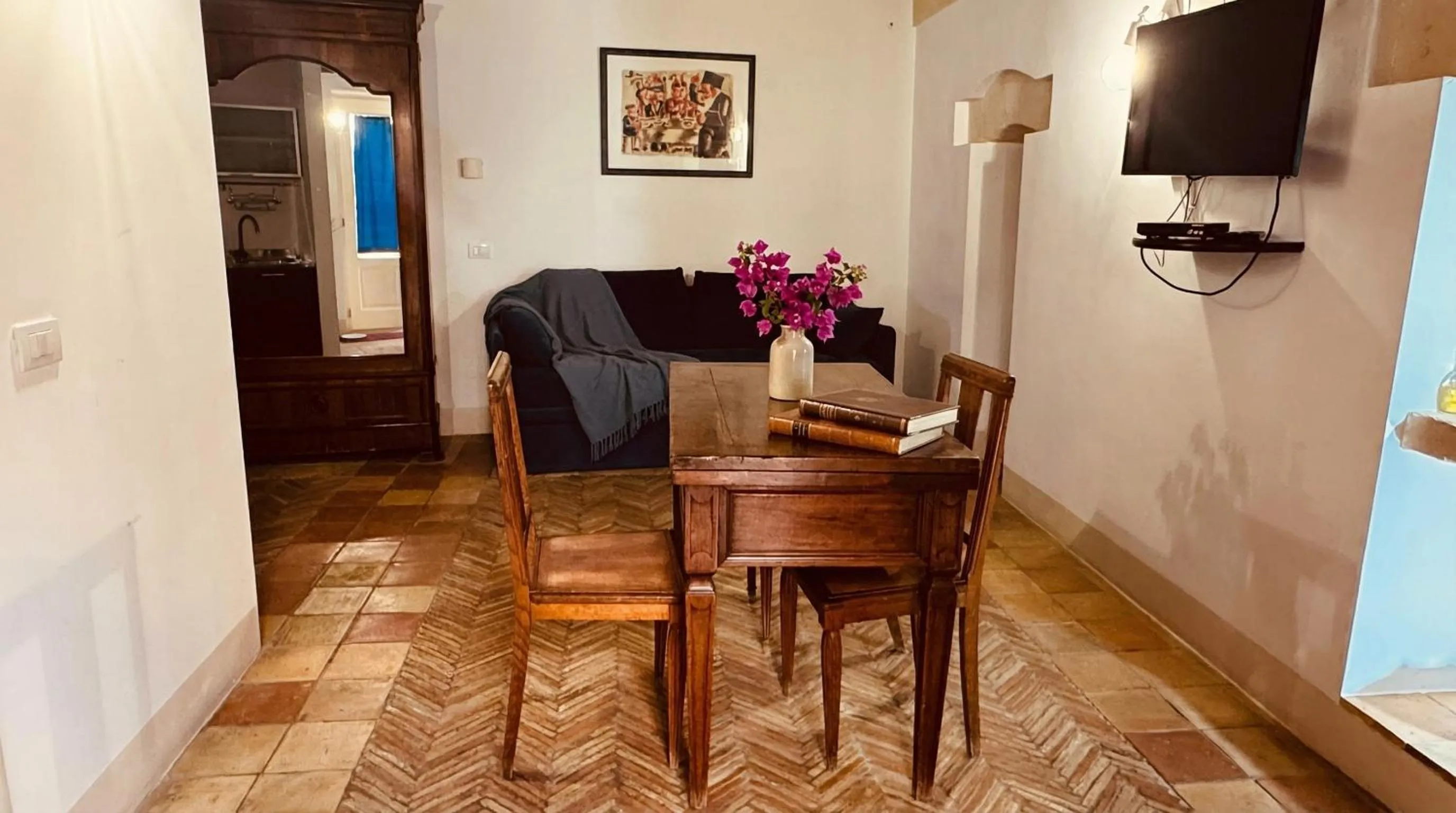 Seating area in Hotel San Giorgio