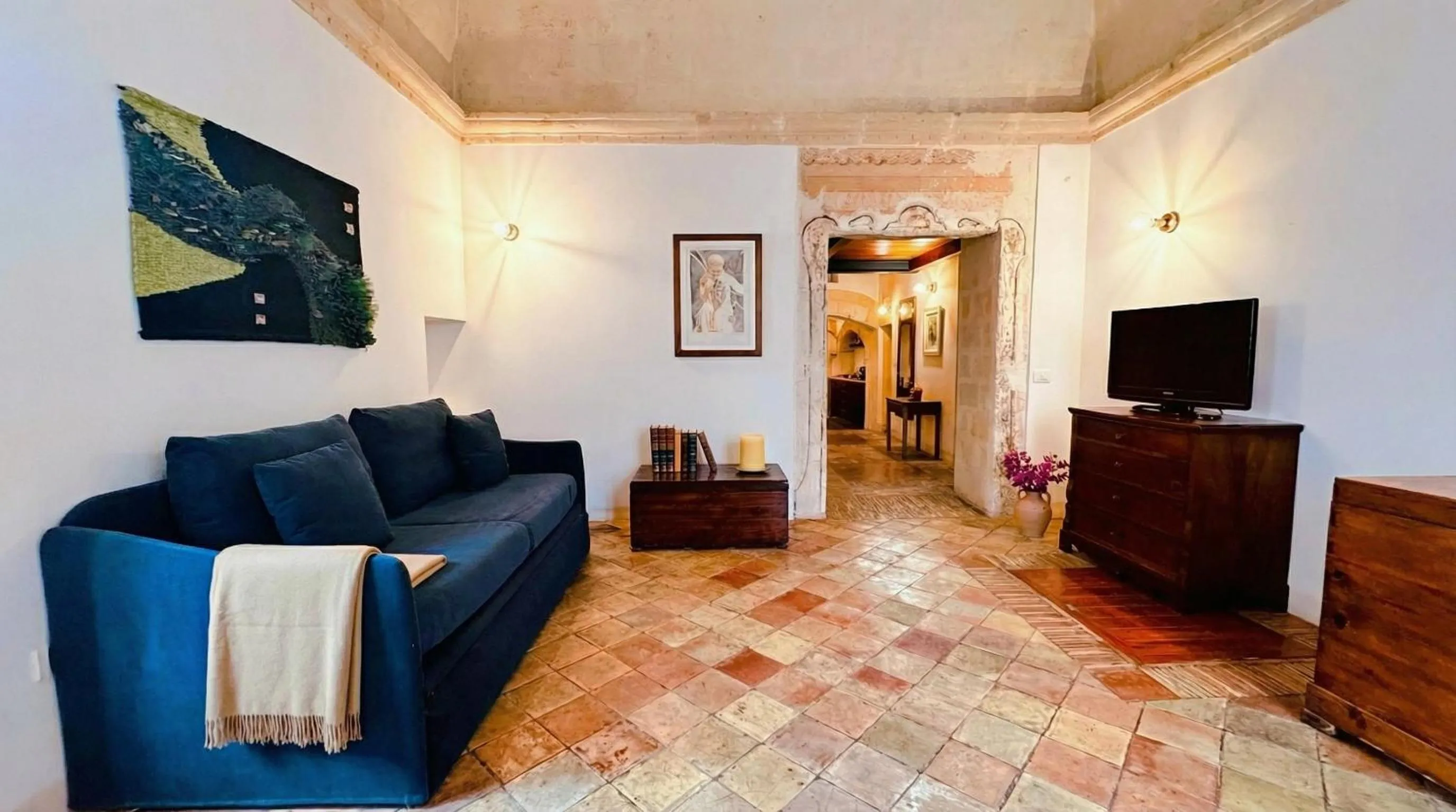 Seating area in Hotel San Giorgio