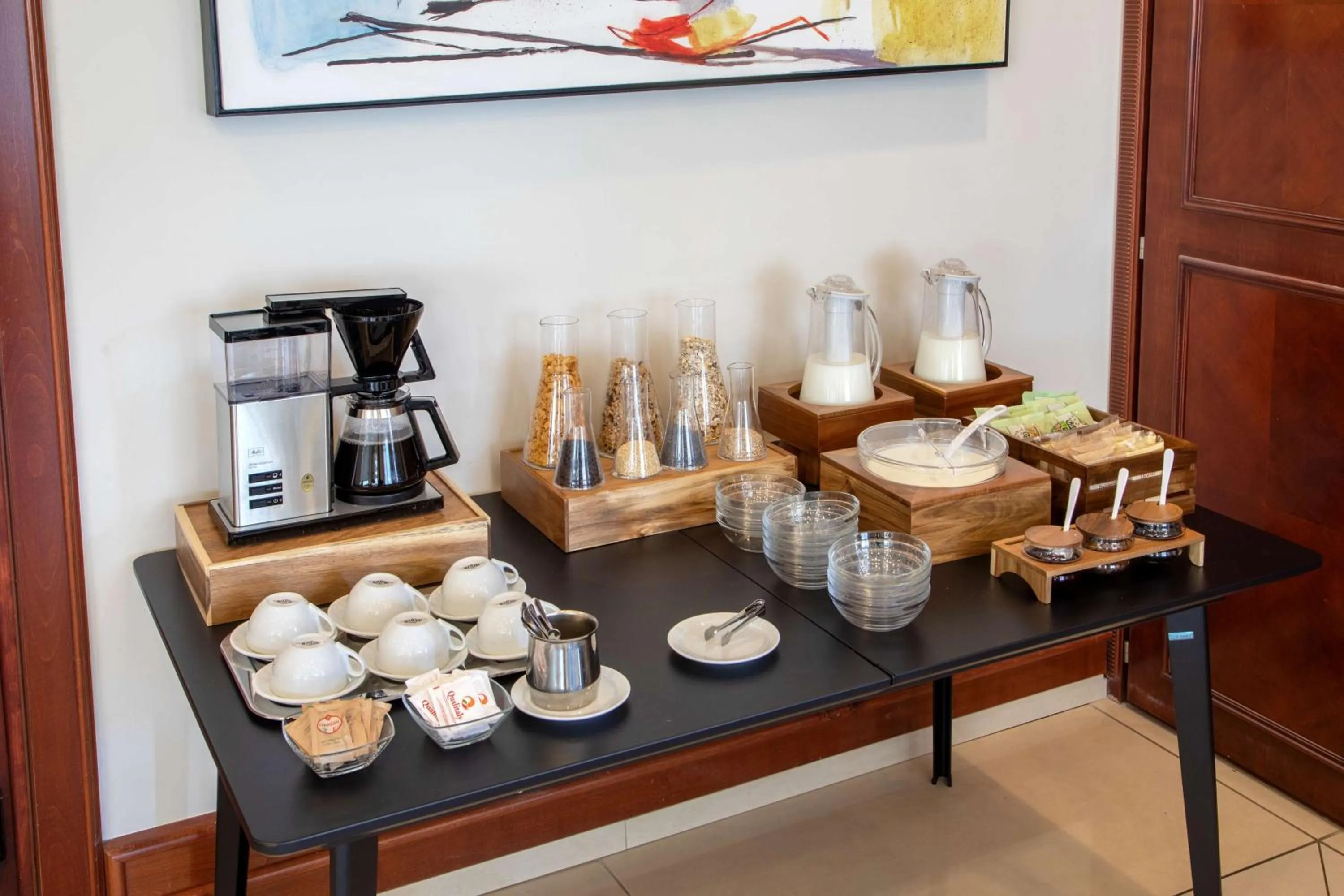 Breakfast in Best Western Hotel Viterbo