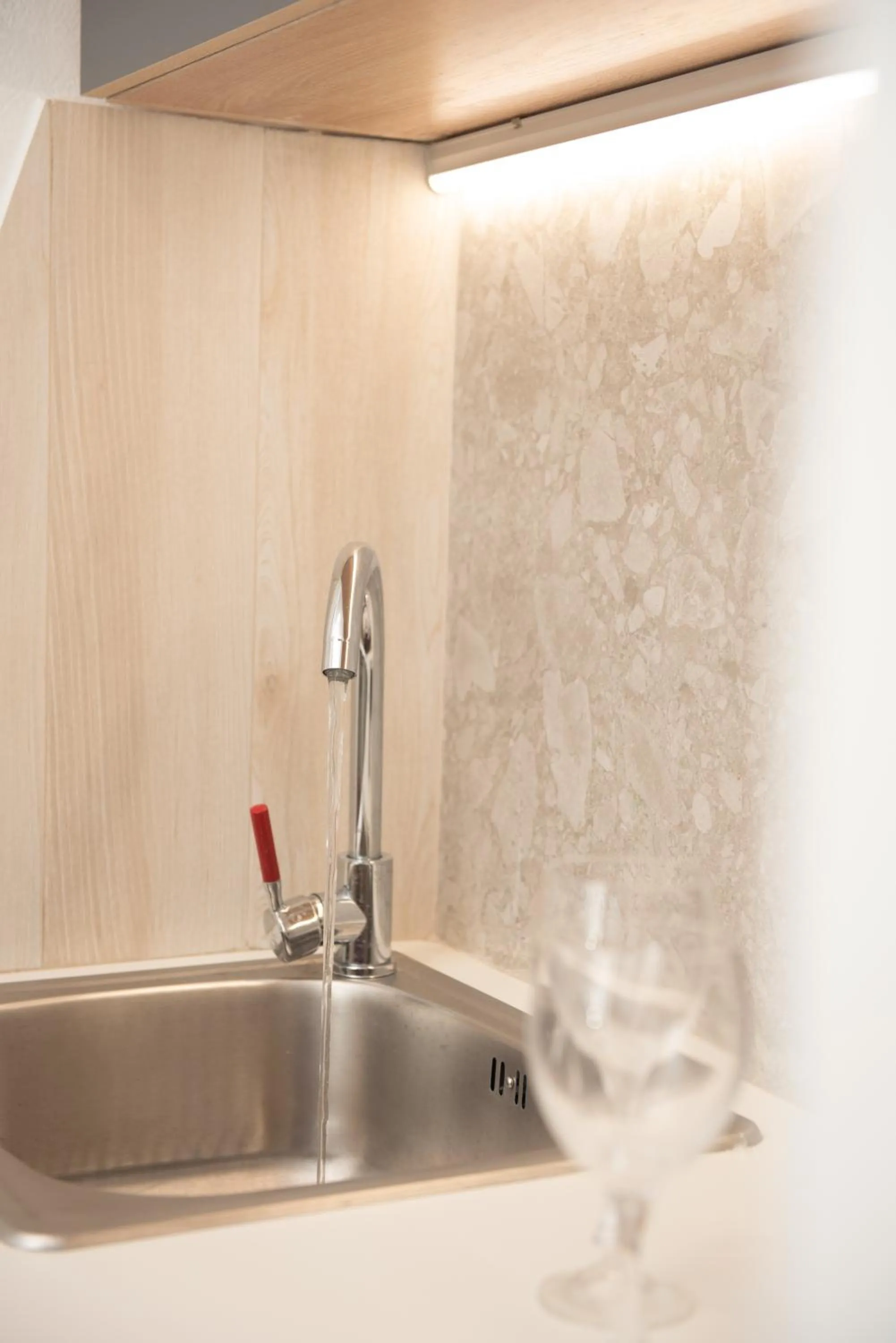 kitchen in Tsaner Apartment and Rooms