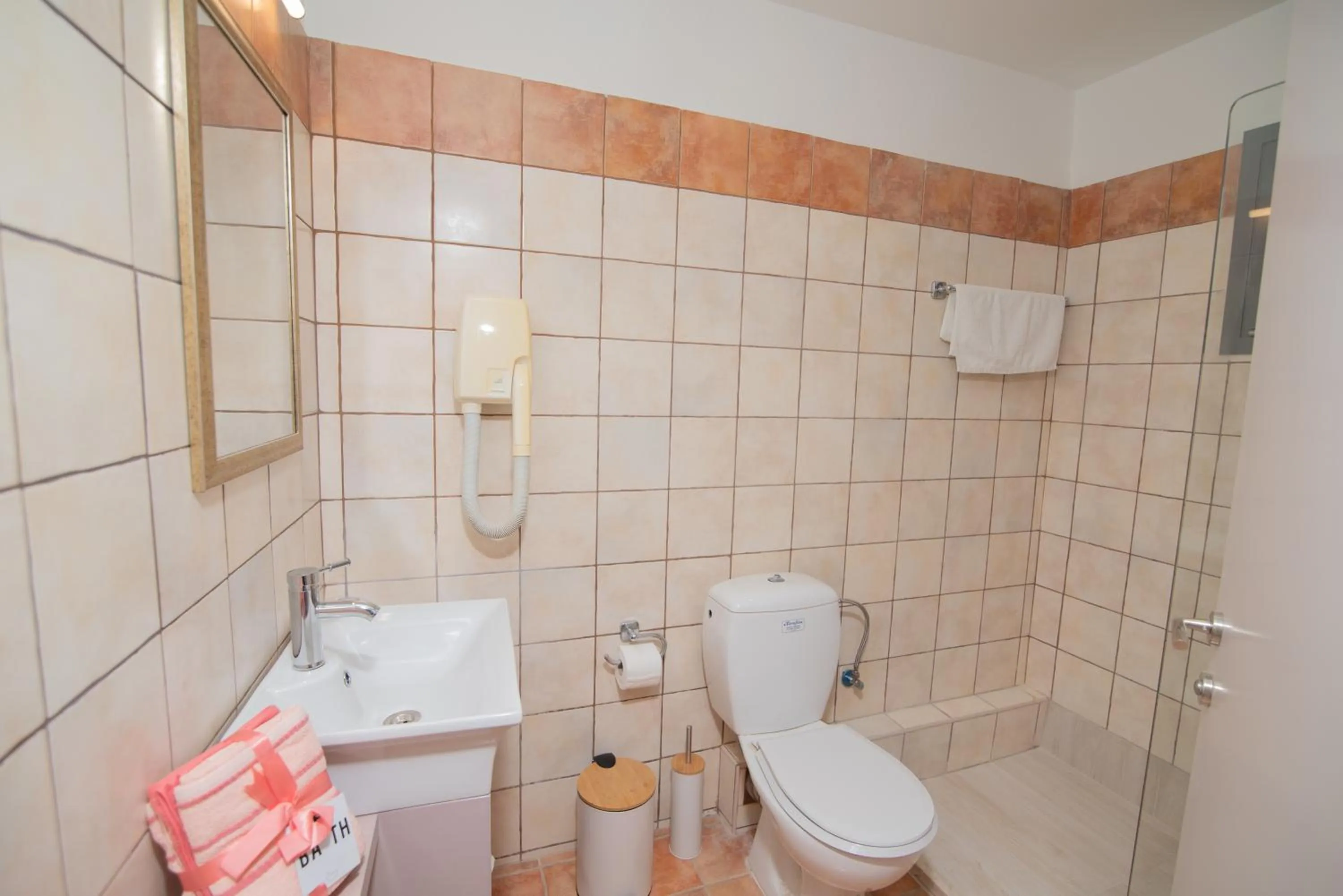 Bathroom in Tsaner Apartment and Rooms