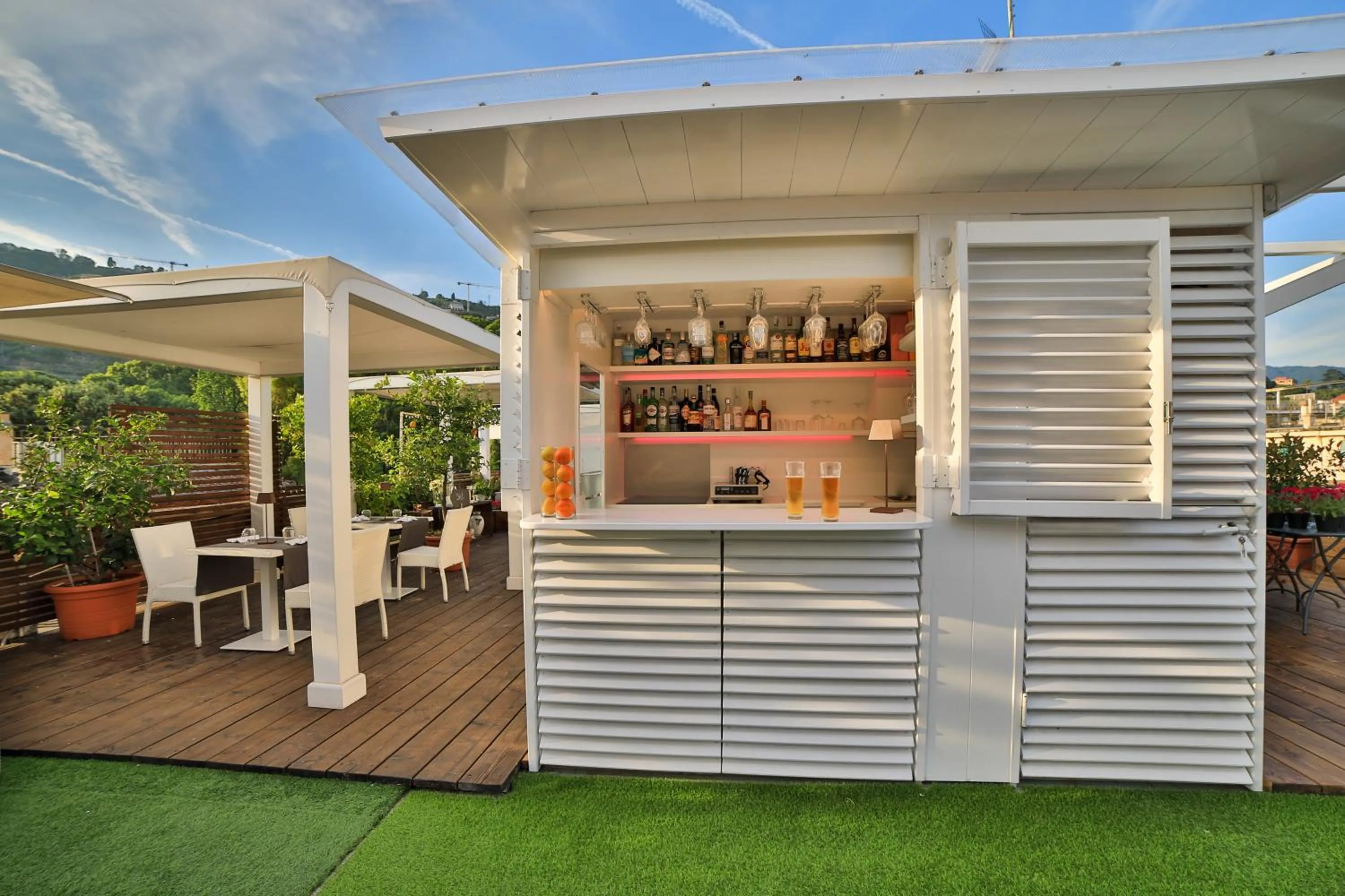 Lounge or bar in Hotel Tigullio Et De Milan