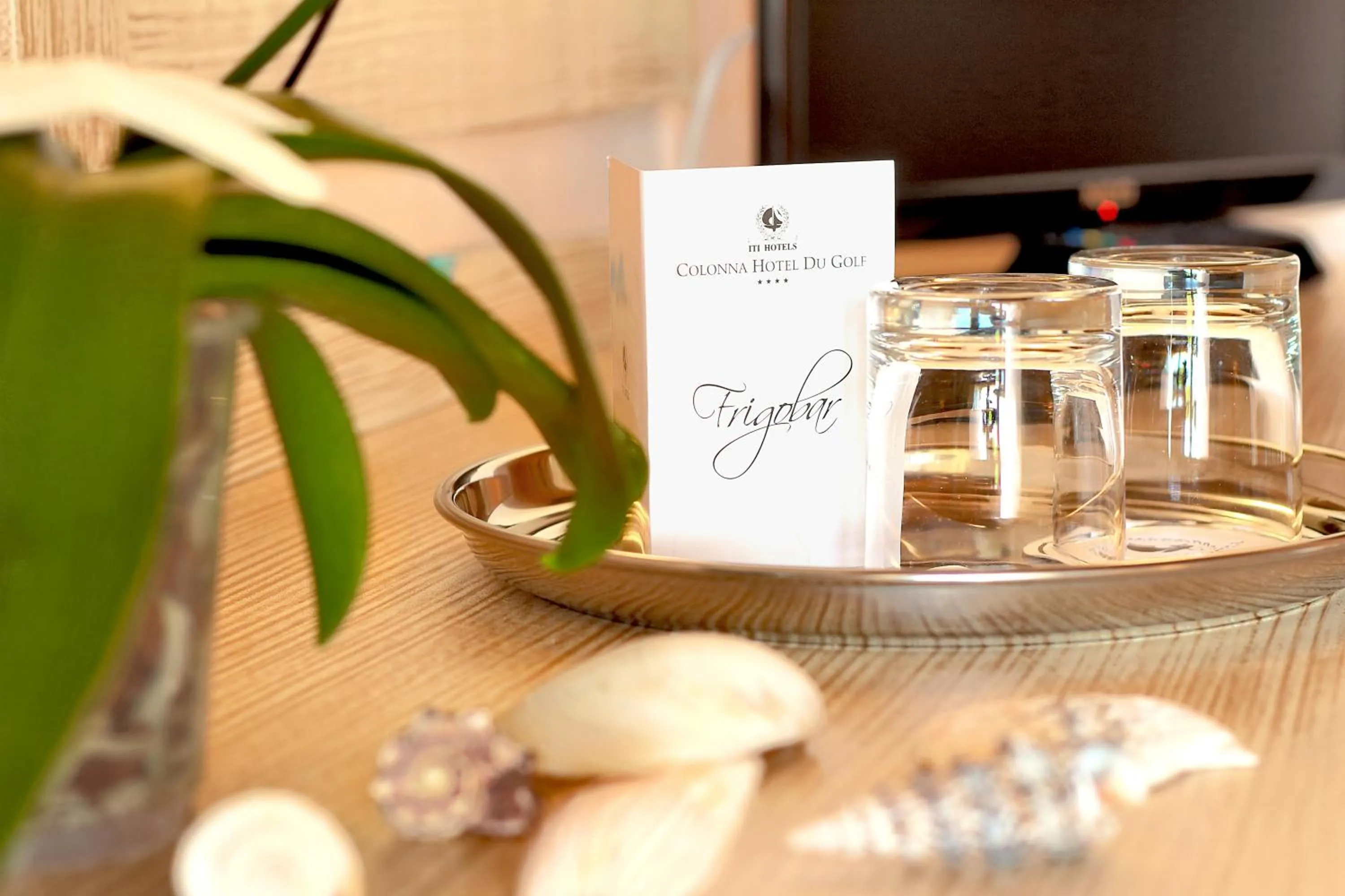 Decorative detail in Colonna Hotel Du Golf