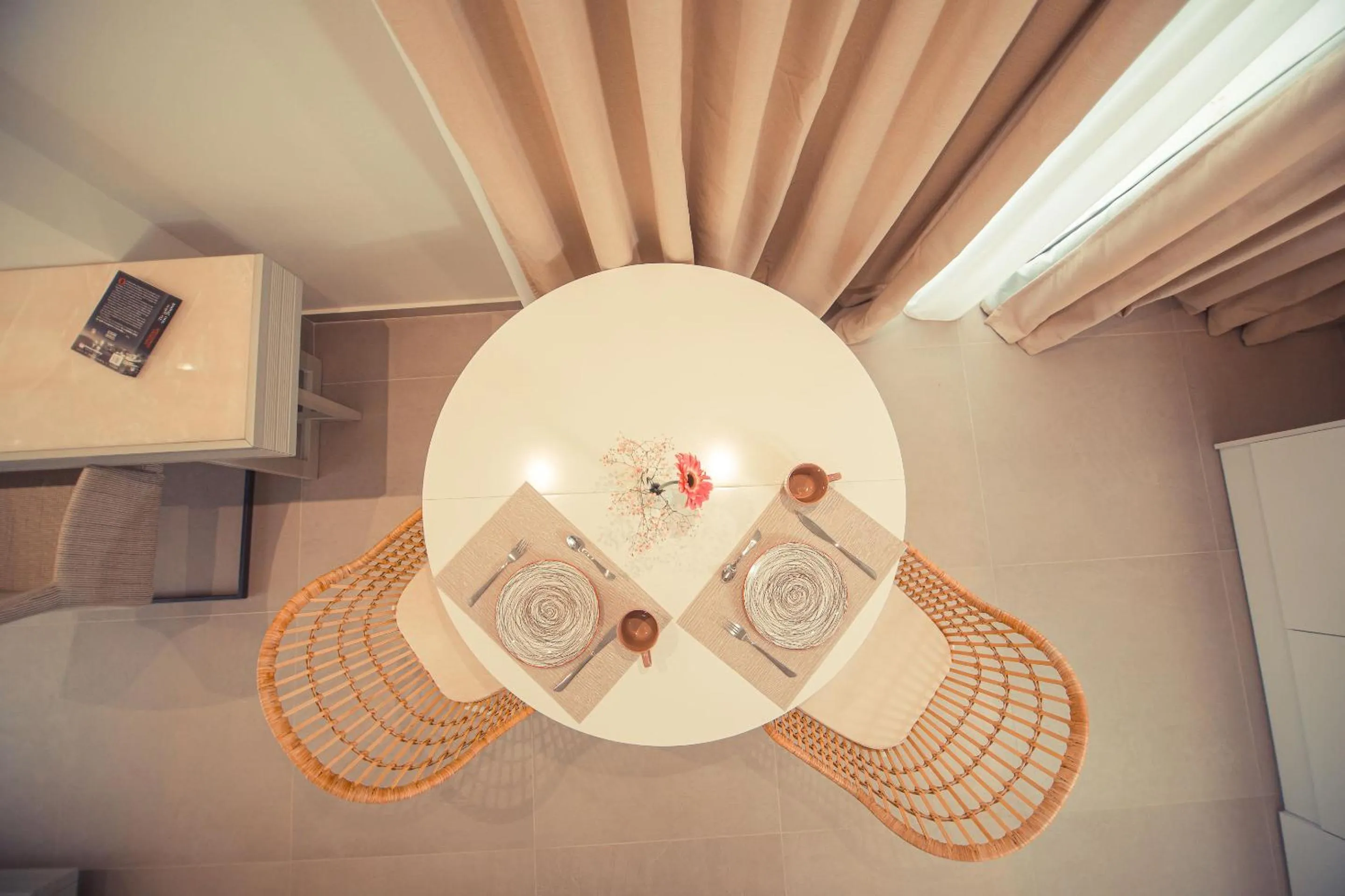 Dining area in IO Luxury Pool & Hot Tub Suites