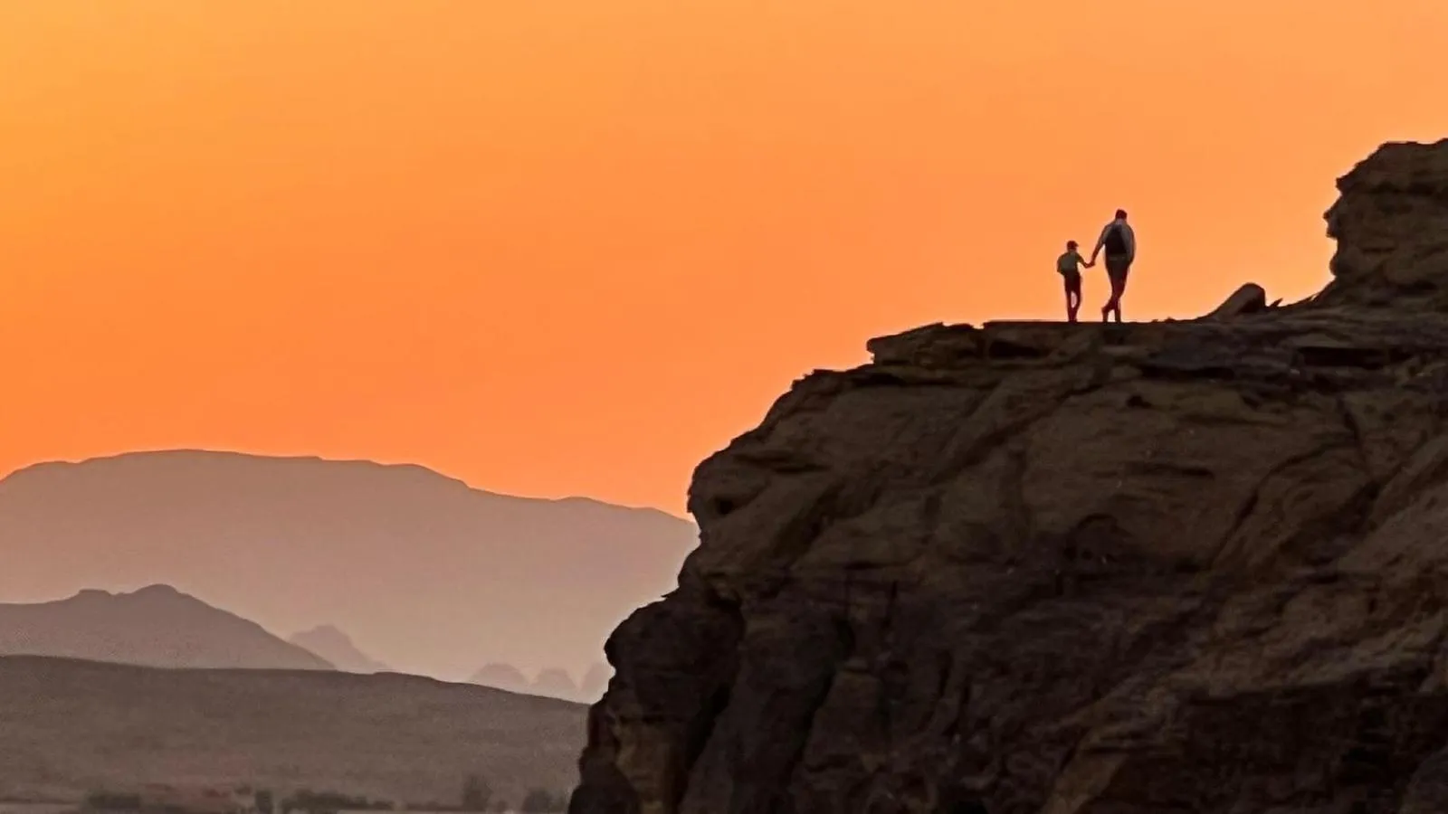 Nearby landmark in Jabal Rum Camp