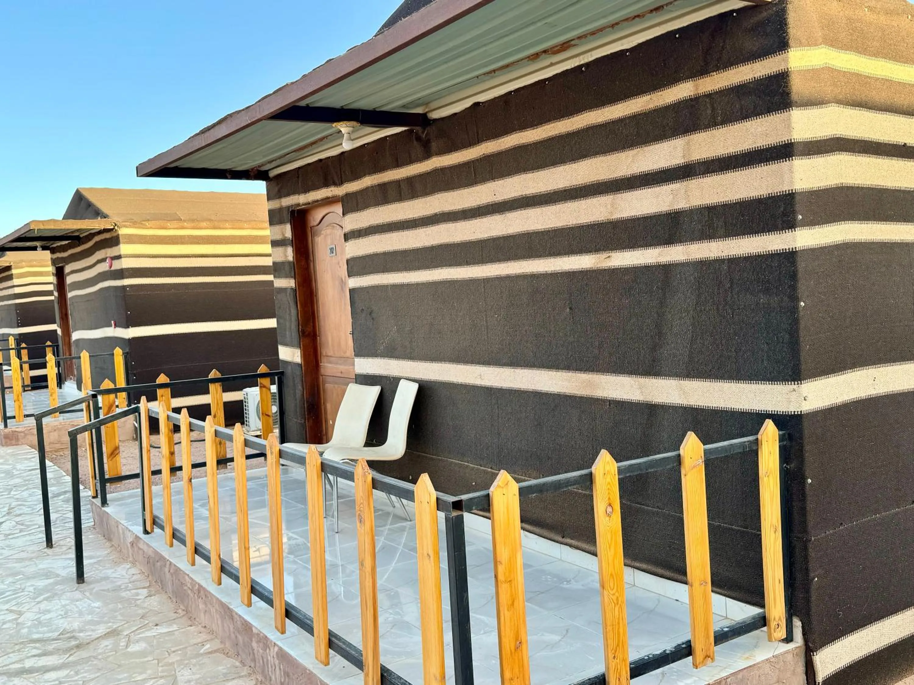 Property building in Jabal Rum Camp