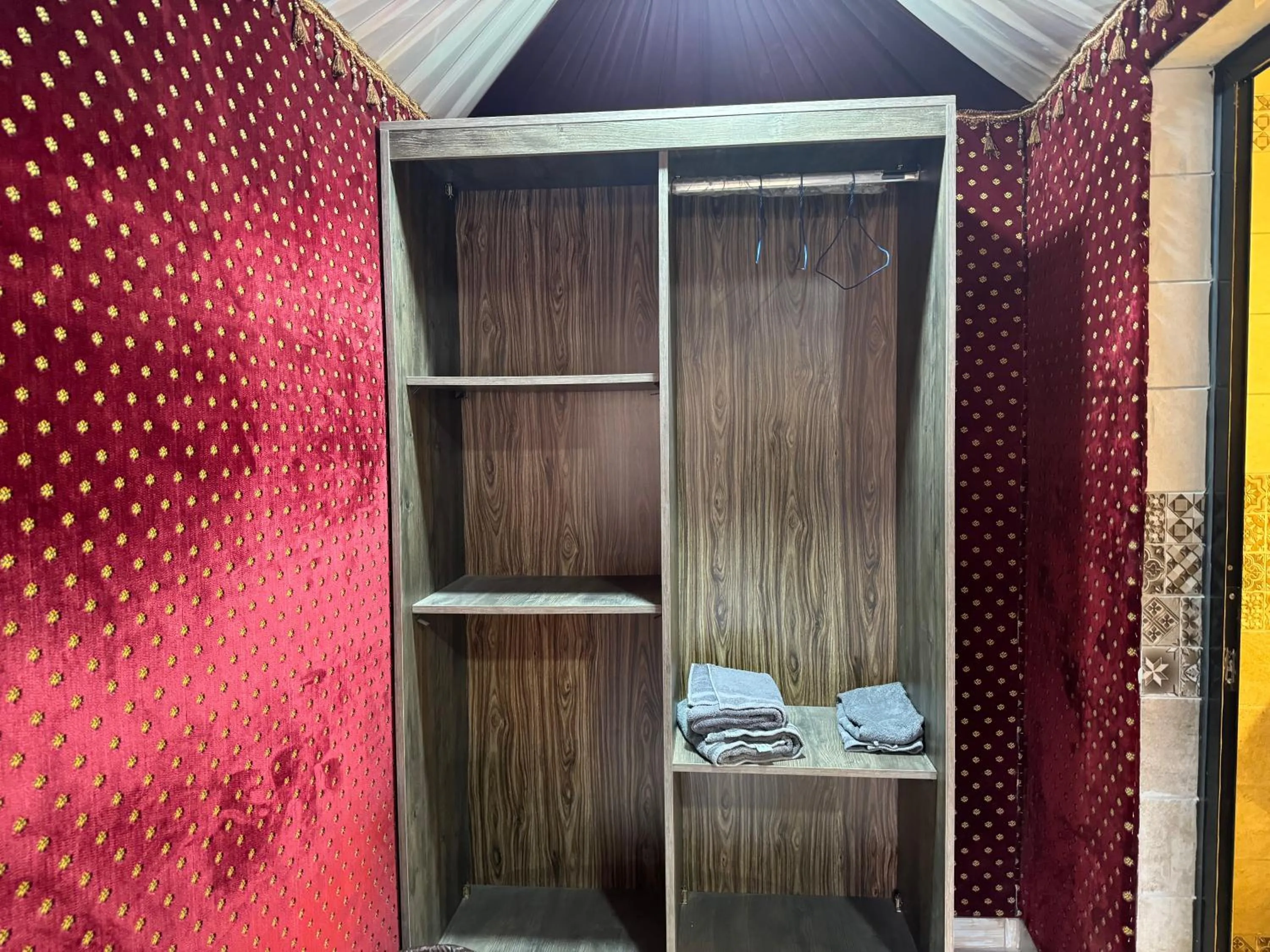 towels in Jabal Rum Camp