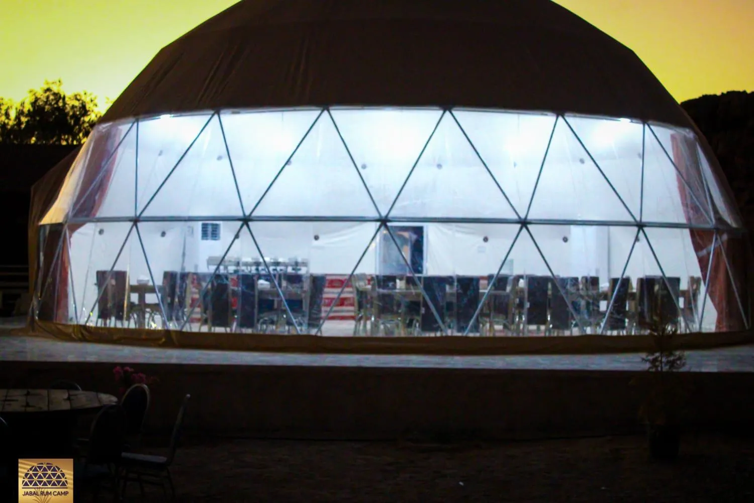 Property building in Jabal Rum Camp