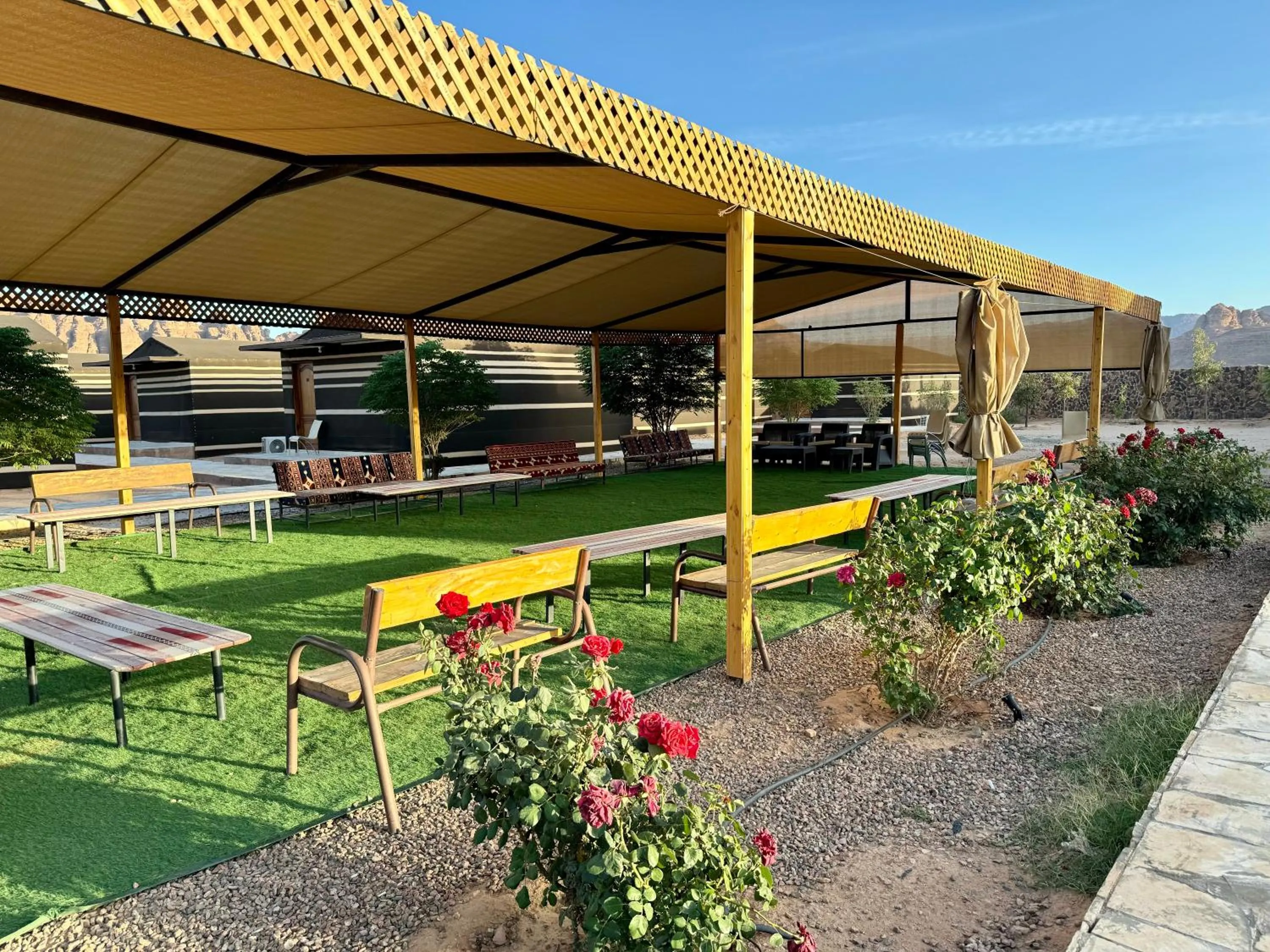 Spring in Jabal Rum Camp