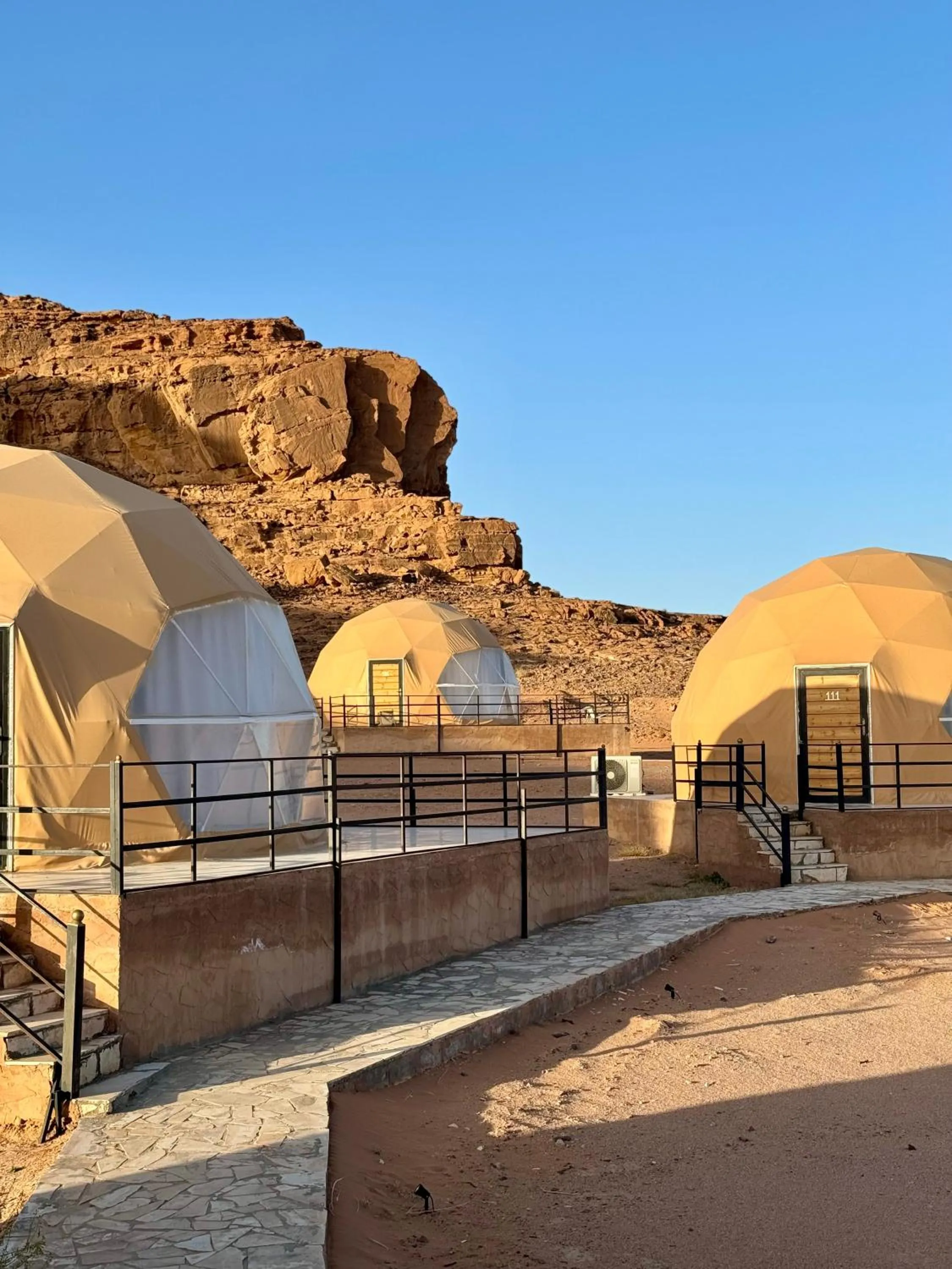 Nearby landmark in Jabal Rum Camp