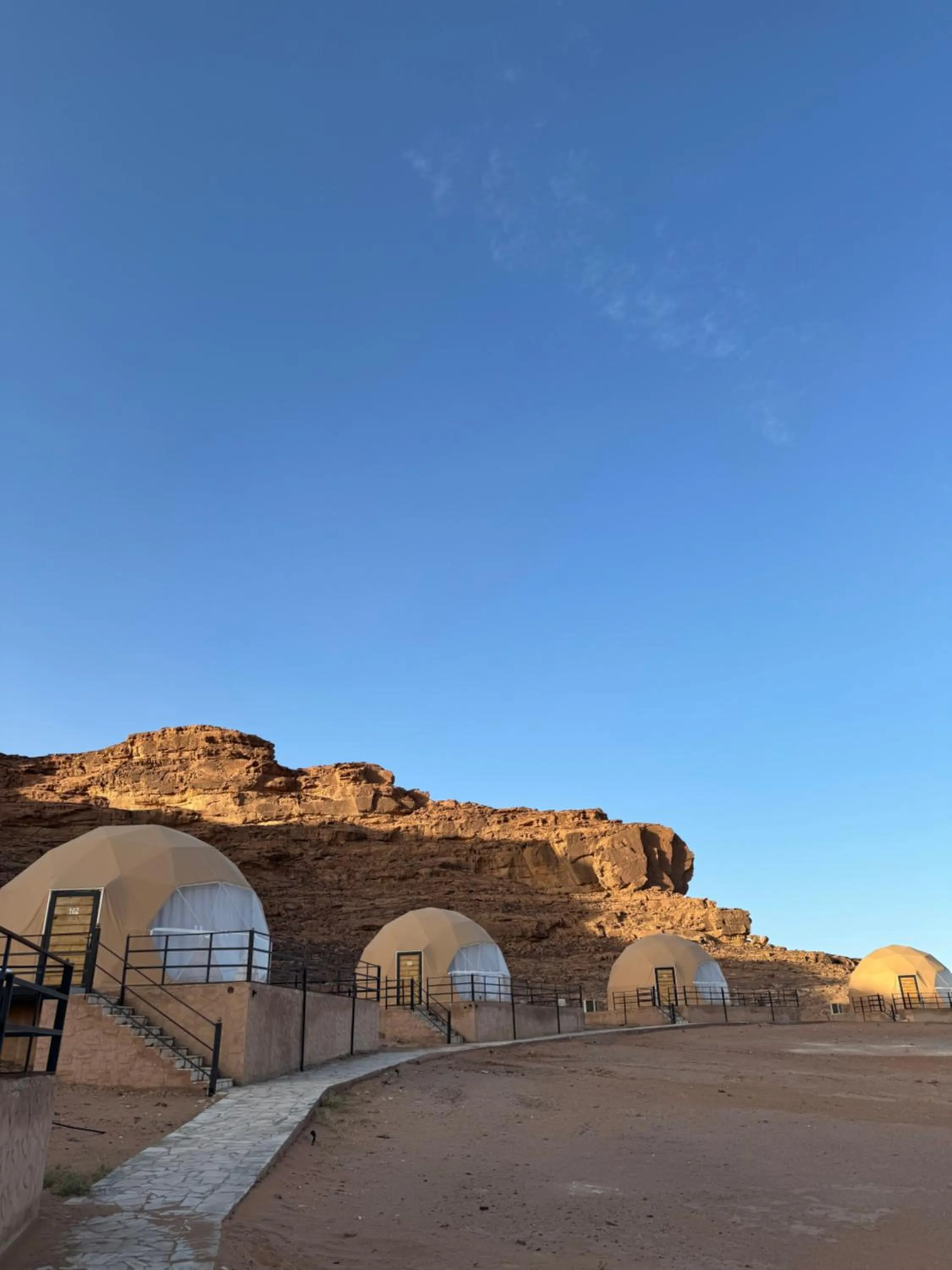 Nearby landmark in Jabal Rum Camp