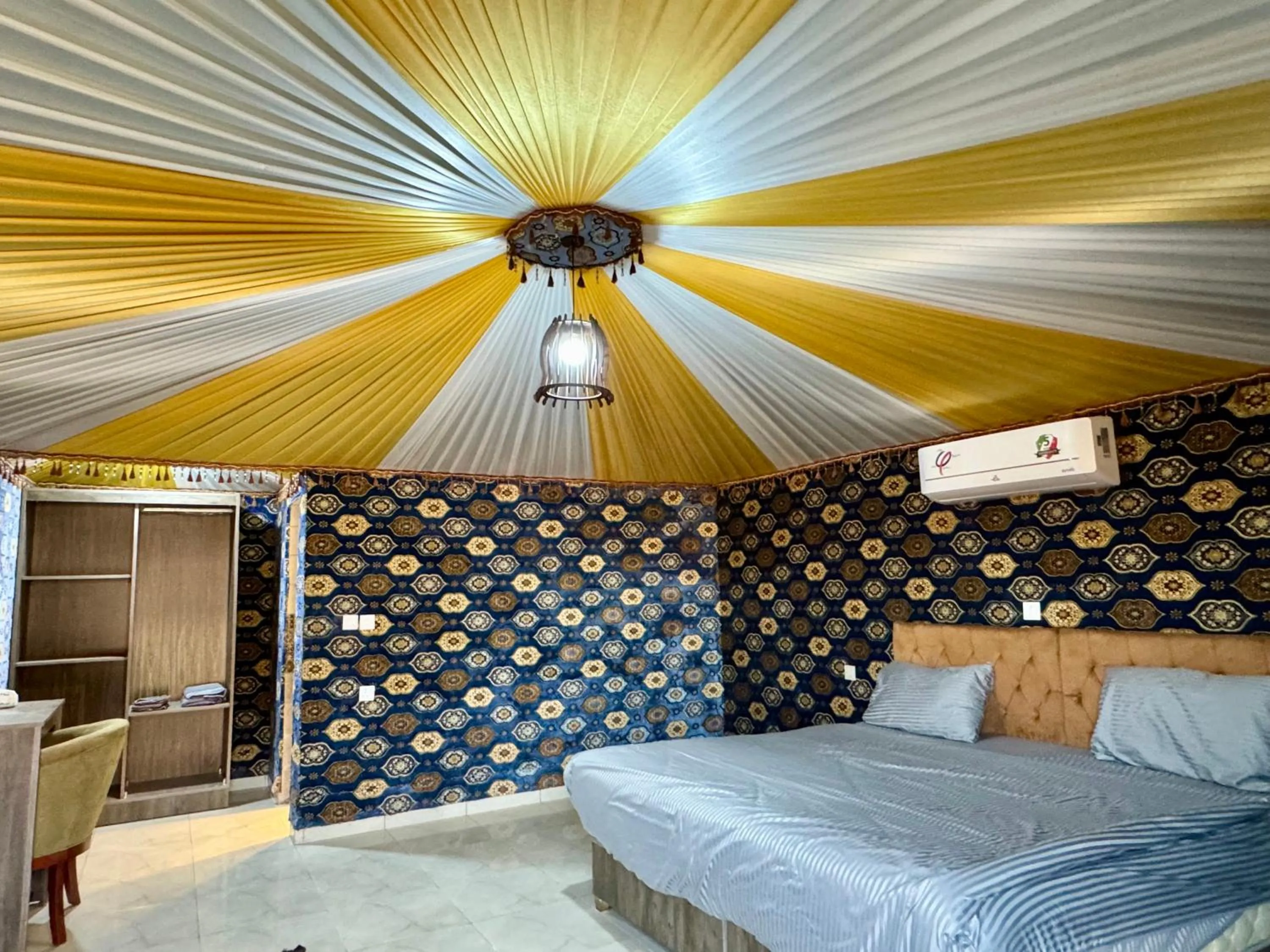 Bed in Jabal Rum Camp