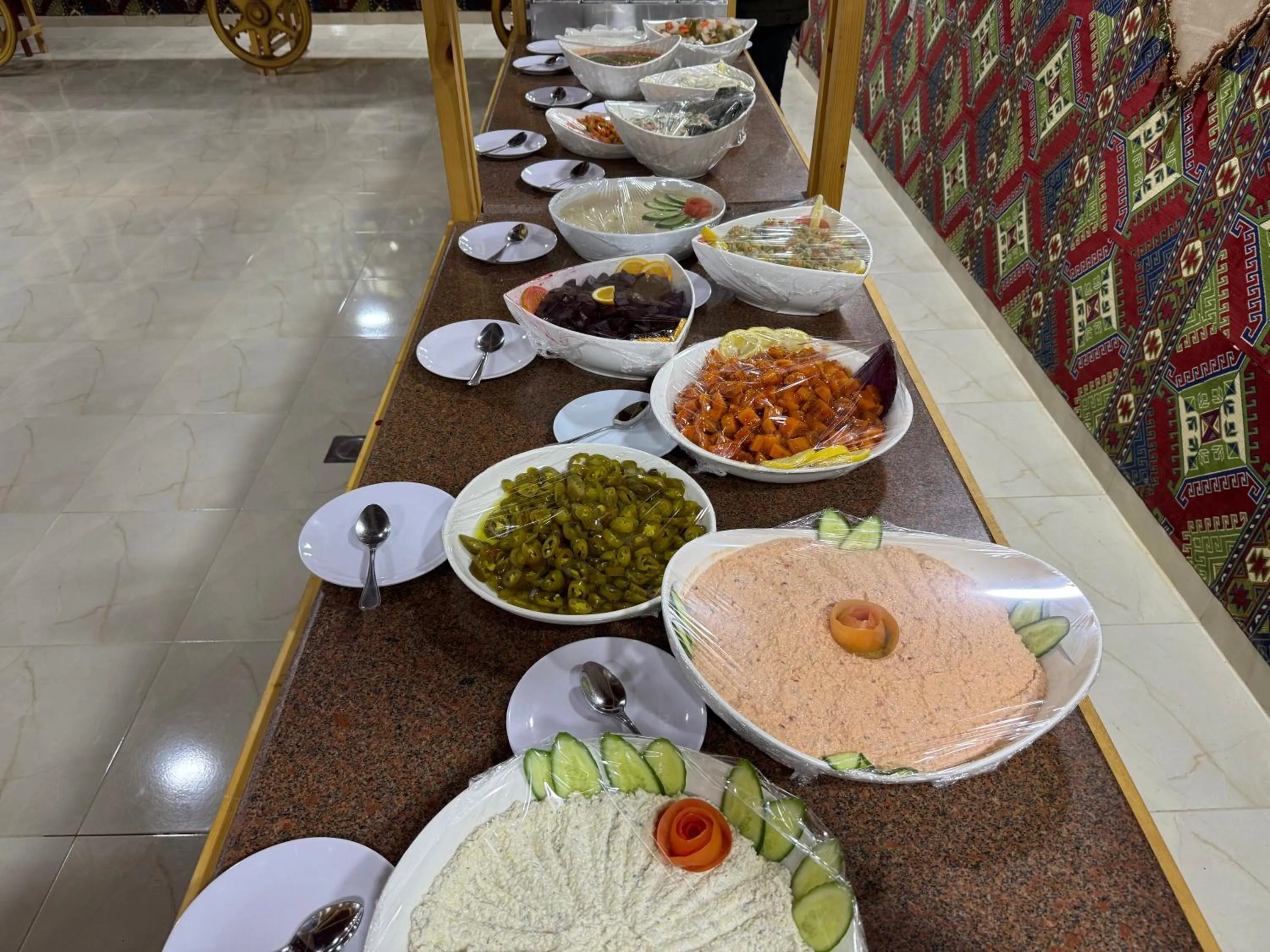 Food and drinks in Jabal Rum Camp