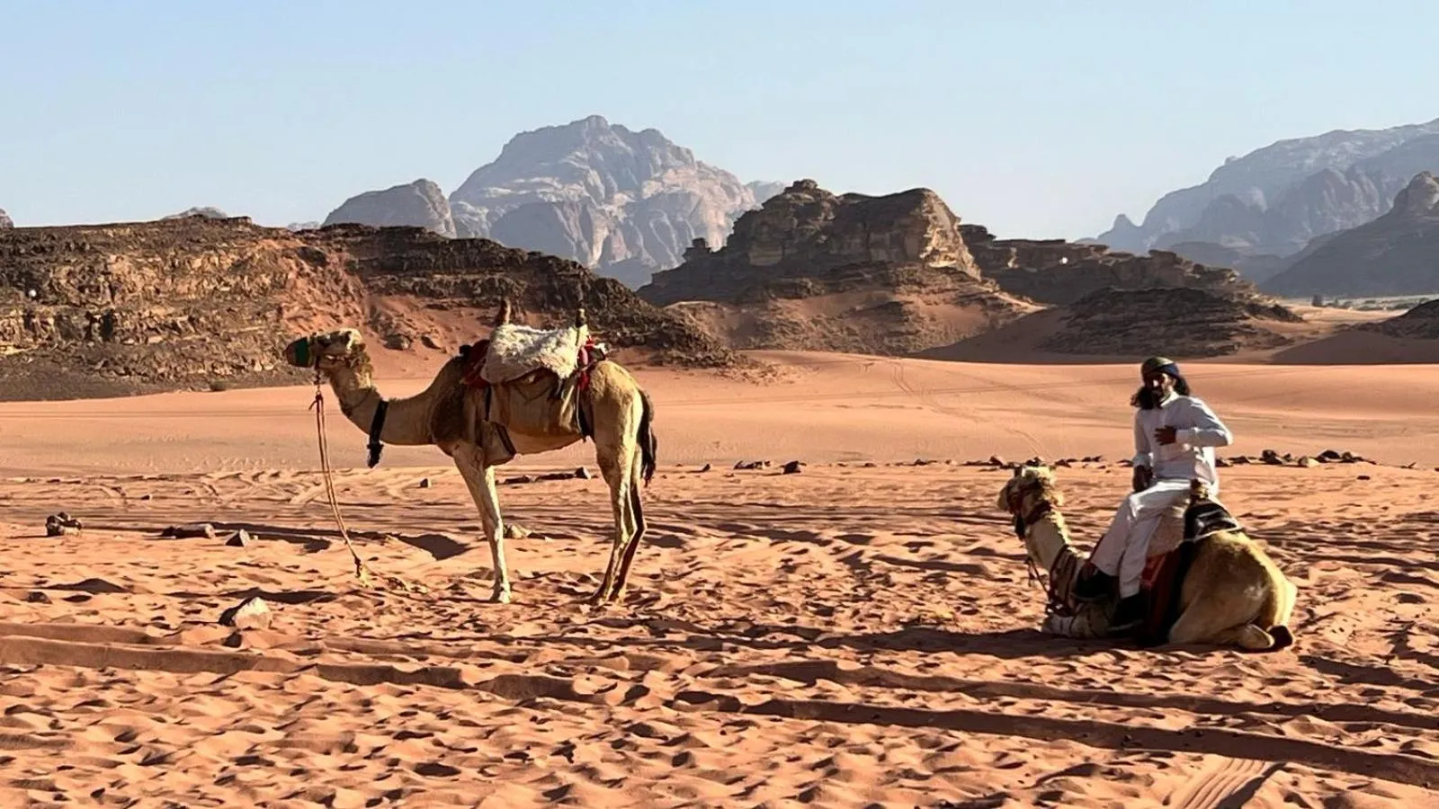 Nearby landmark in Jabal Rum Camp