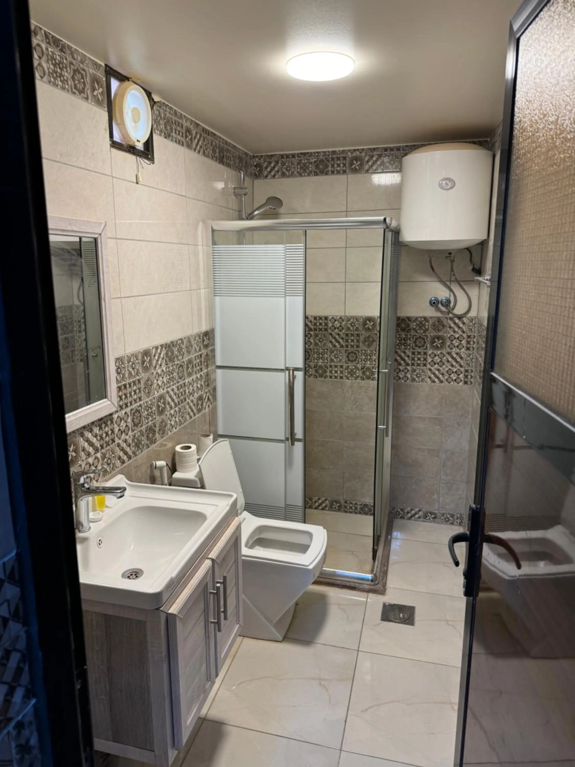 Shower in Jabal Rum Camp