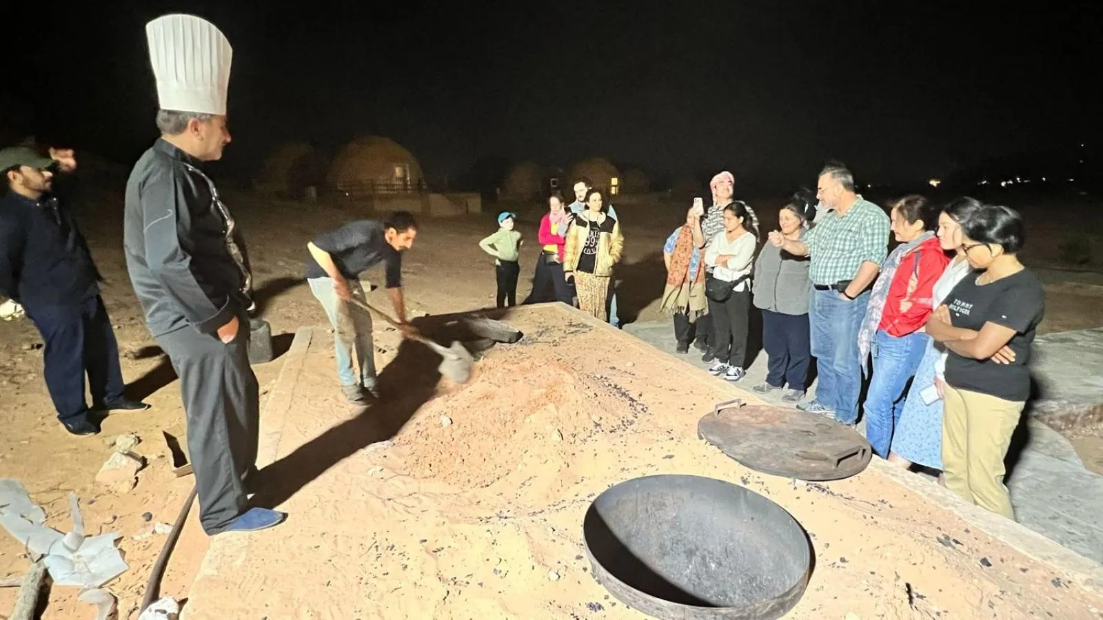 Night in Jabal Rum Camp