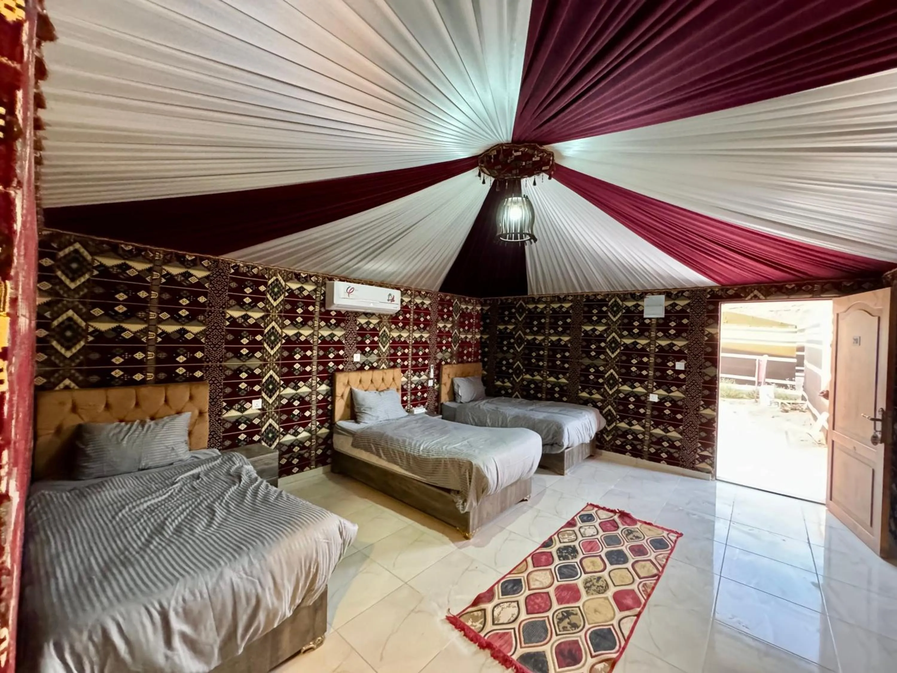 Bed in Jabal Rum Camp