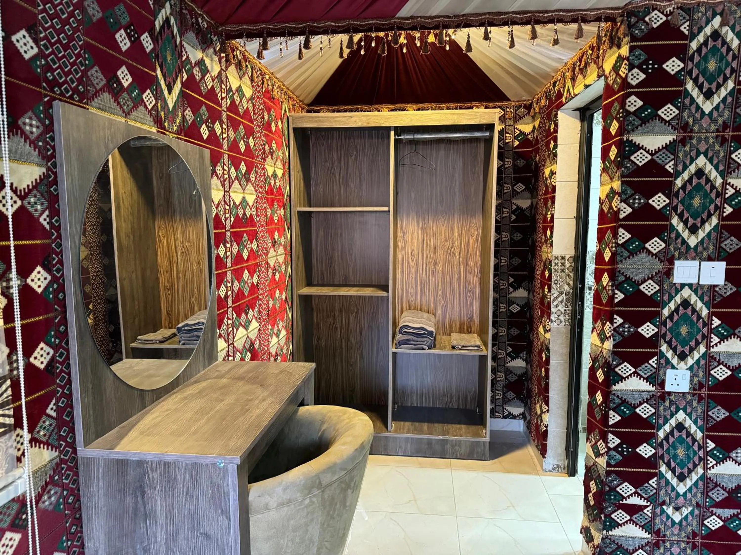 Bathroom in Jabal Rum Camp