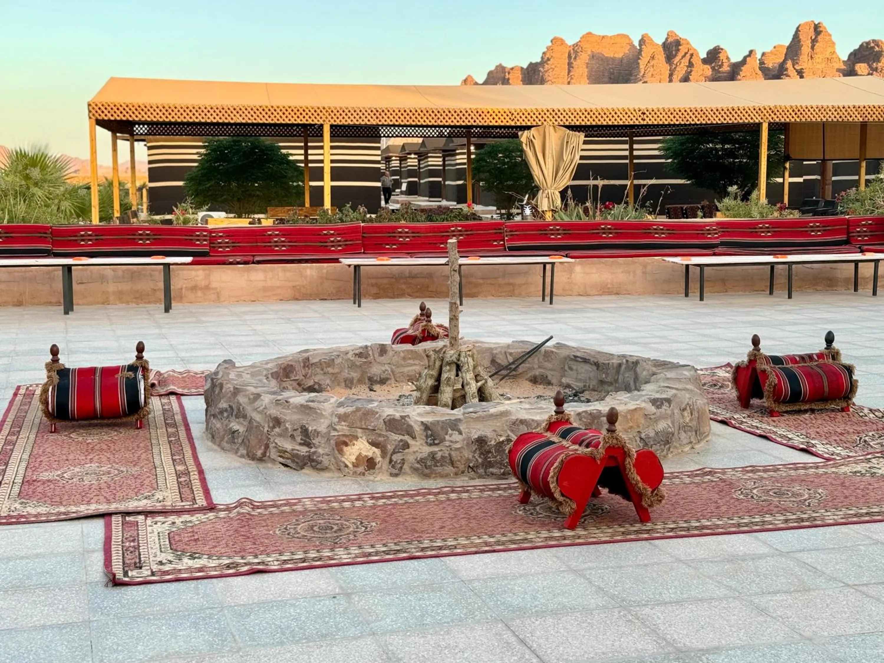 Property building in Jabal Rum Camp