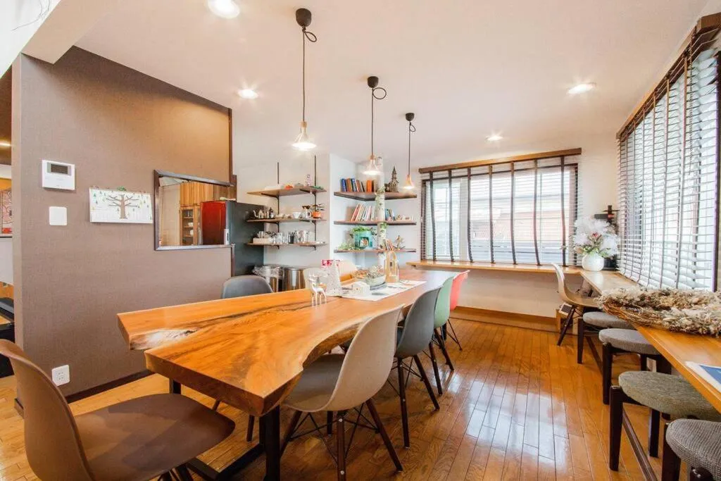 Dining area in THE BLAUBAUM TOYA