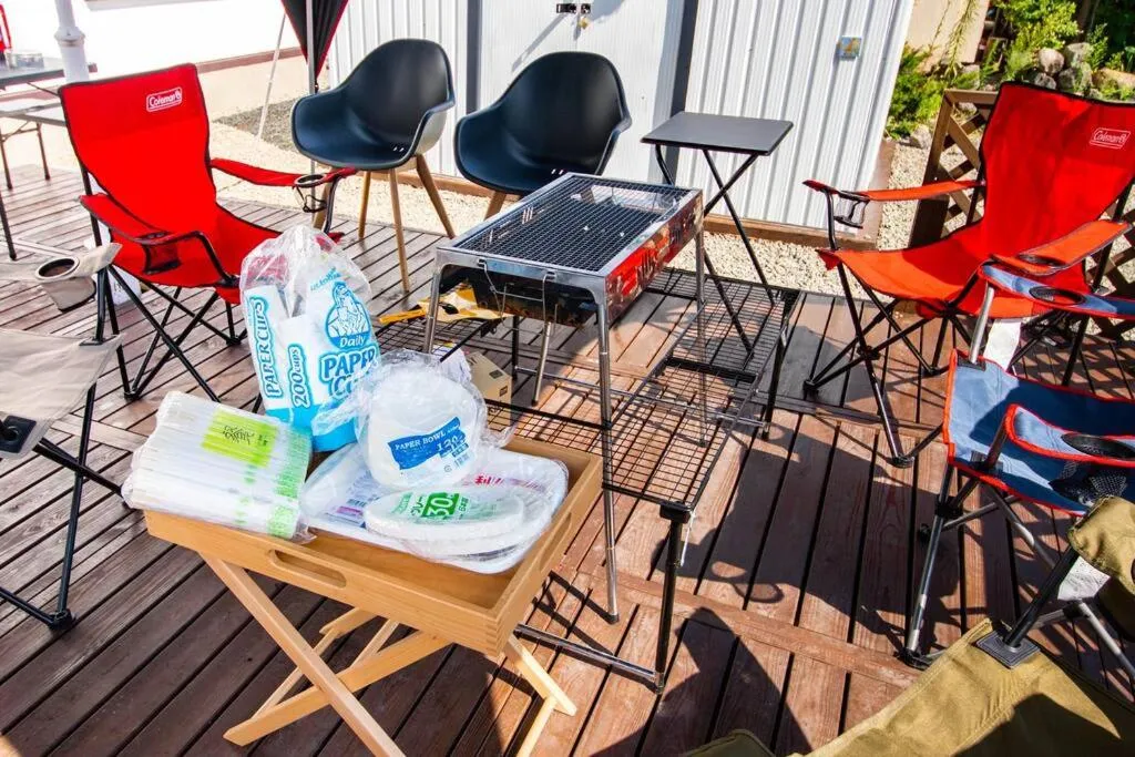 BBQ facilities in THE BLAUBAUM TOYA