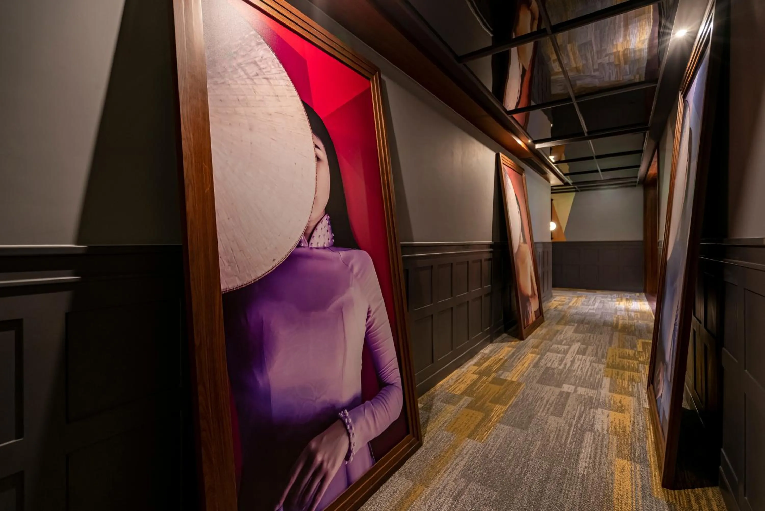 Decorative detail in Fusion Original Saigon Centre